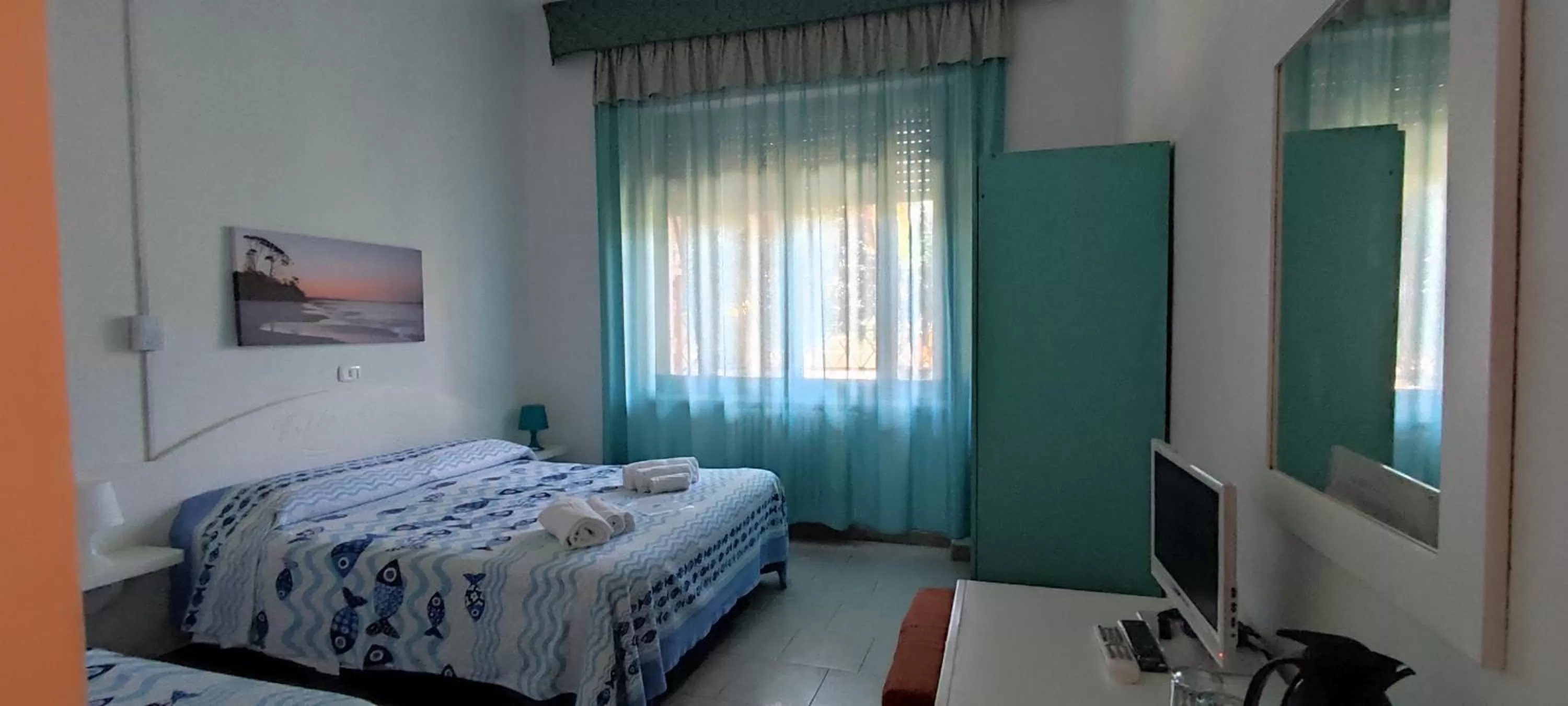 Bedroom, Bed in Hotel VILLA ITALIA B&B