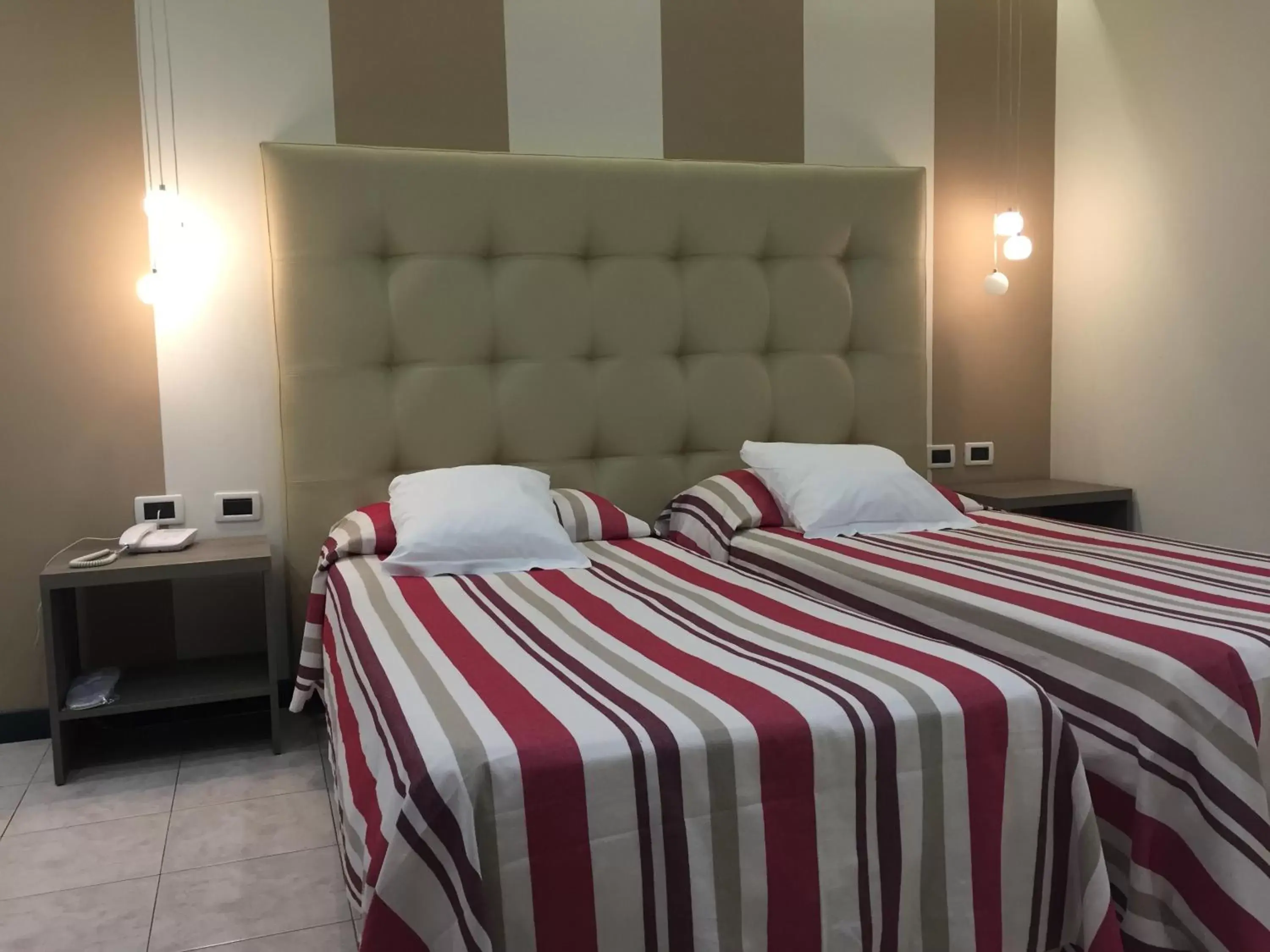 Bed in Villa Accini