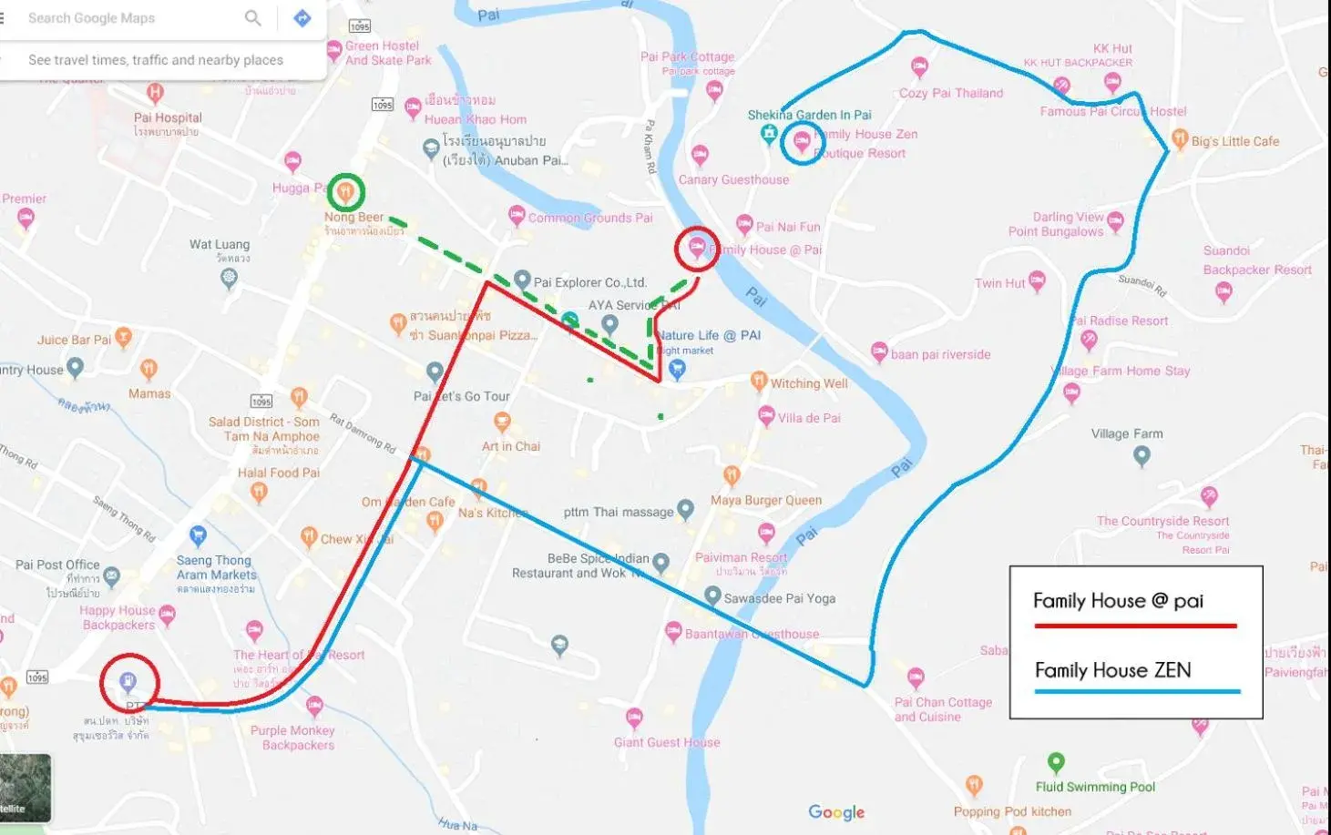 Property building in Family House @ Pai Property building in Family House @ Pai