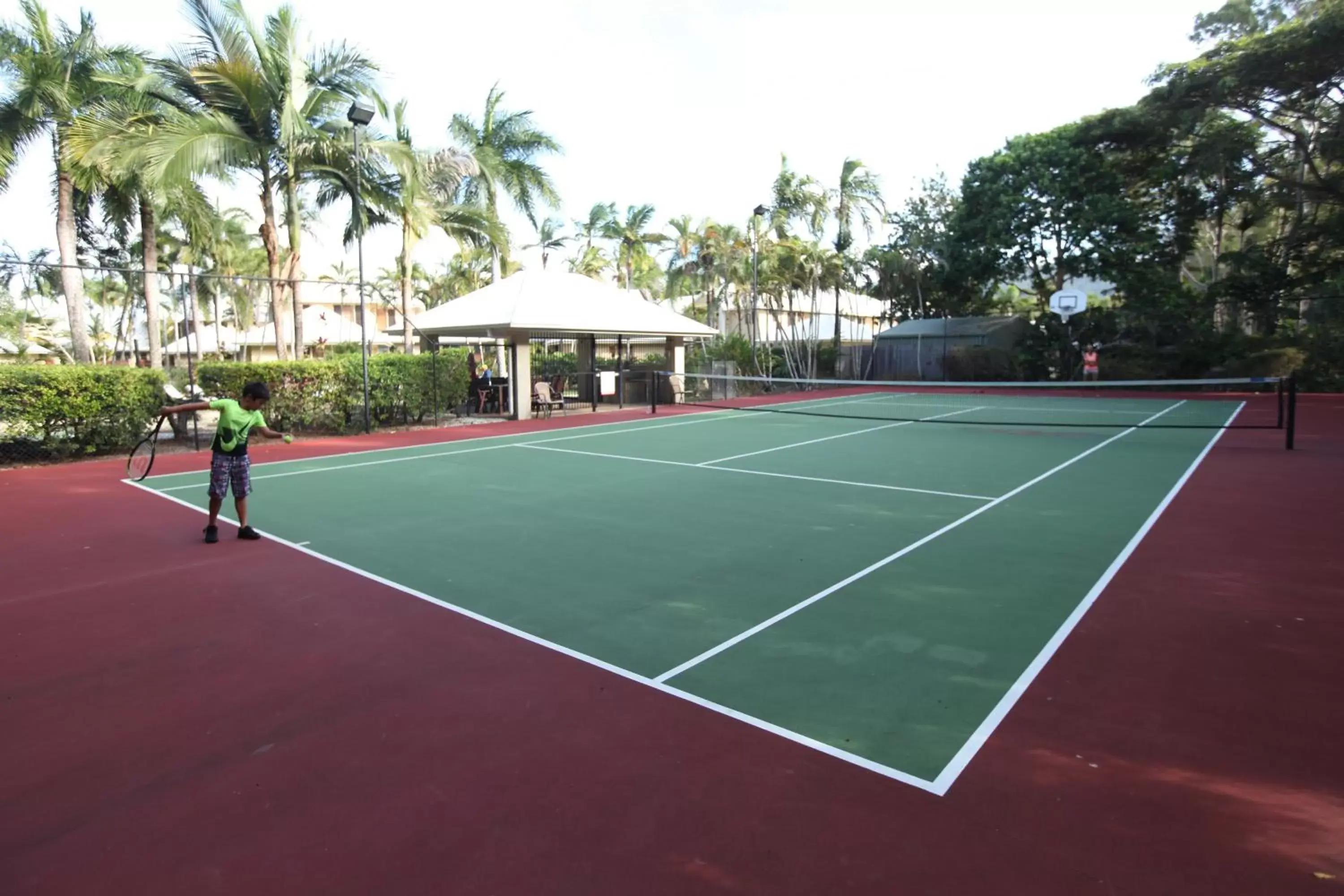 Tennis court in Paradise Links Resort Port Douglas