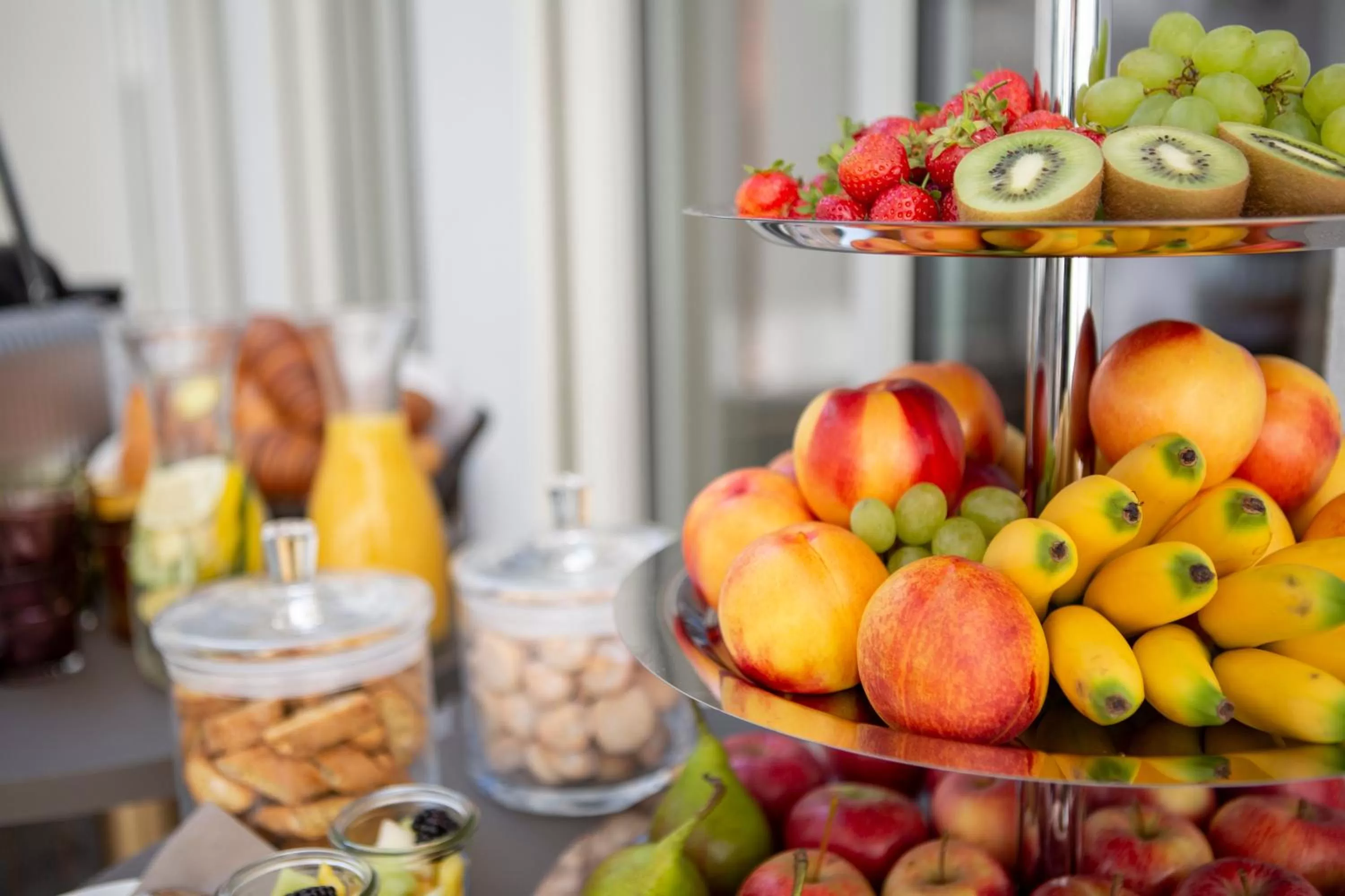 Continental breakfast in Hotel Walhalla