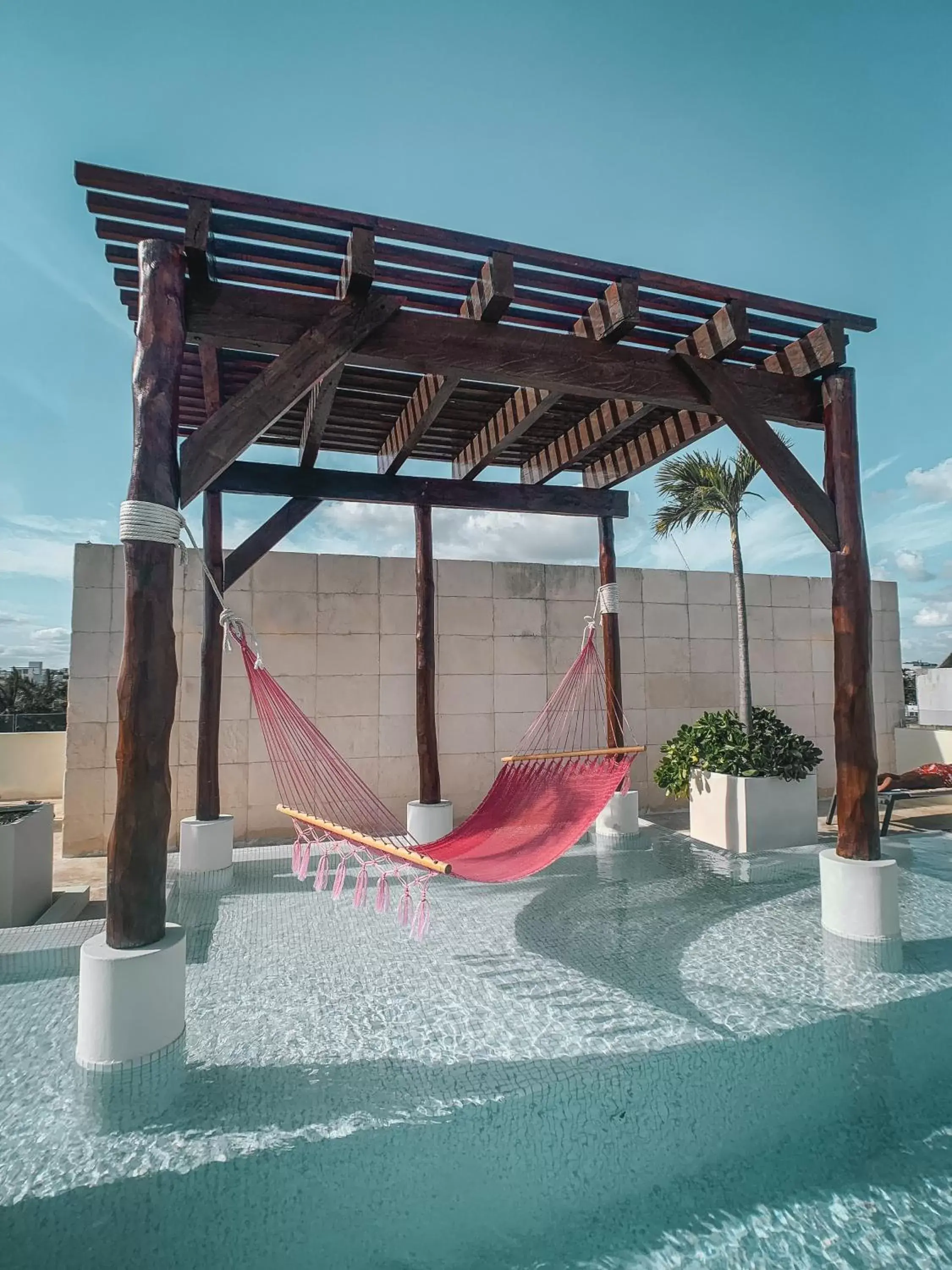 Swimming pool in The Palm at Playa