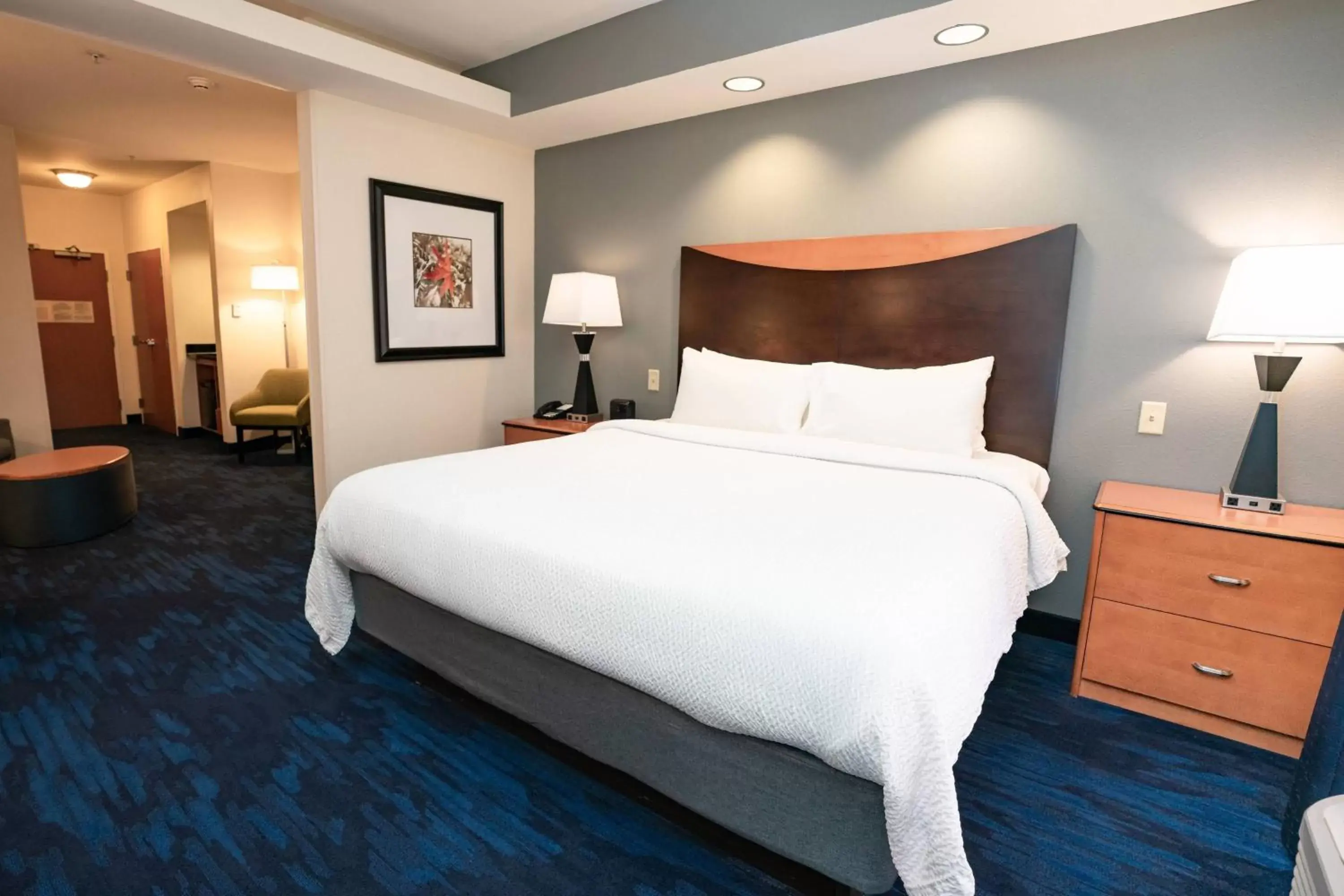 Photo of the whole room, Bed in Fairfield Inn & Suites by Marriott Grand Island