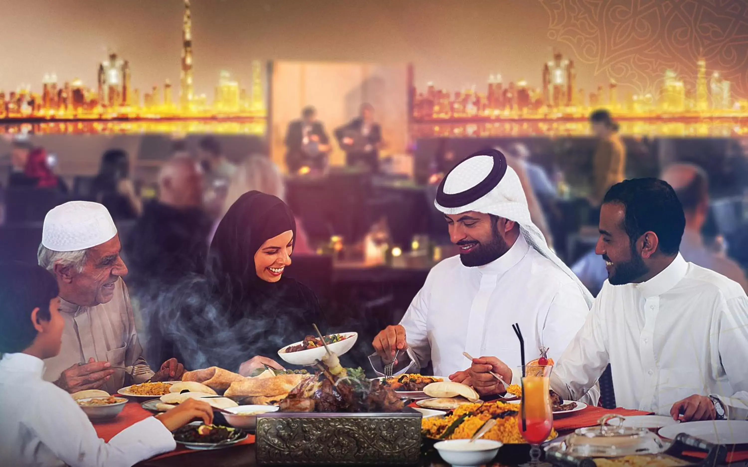 Restaurant/places to eat in Crowne Plaza Dubai Festival City