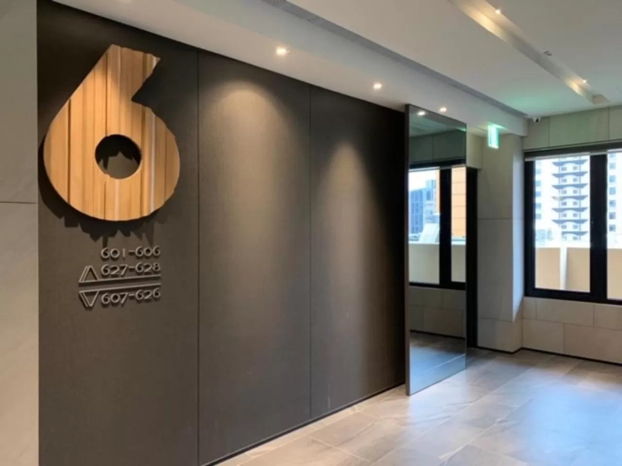 Decorative detail in JSL hotel