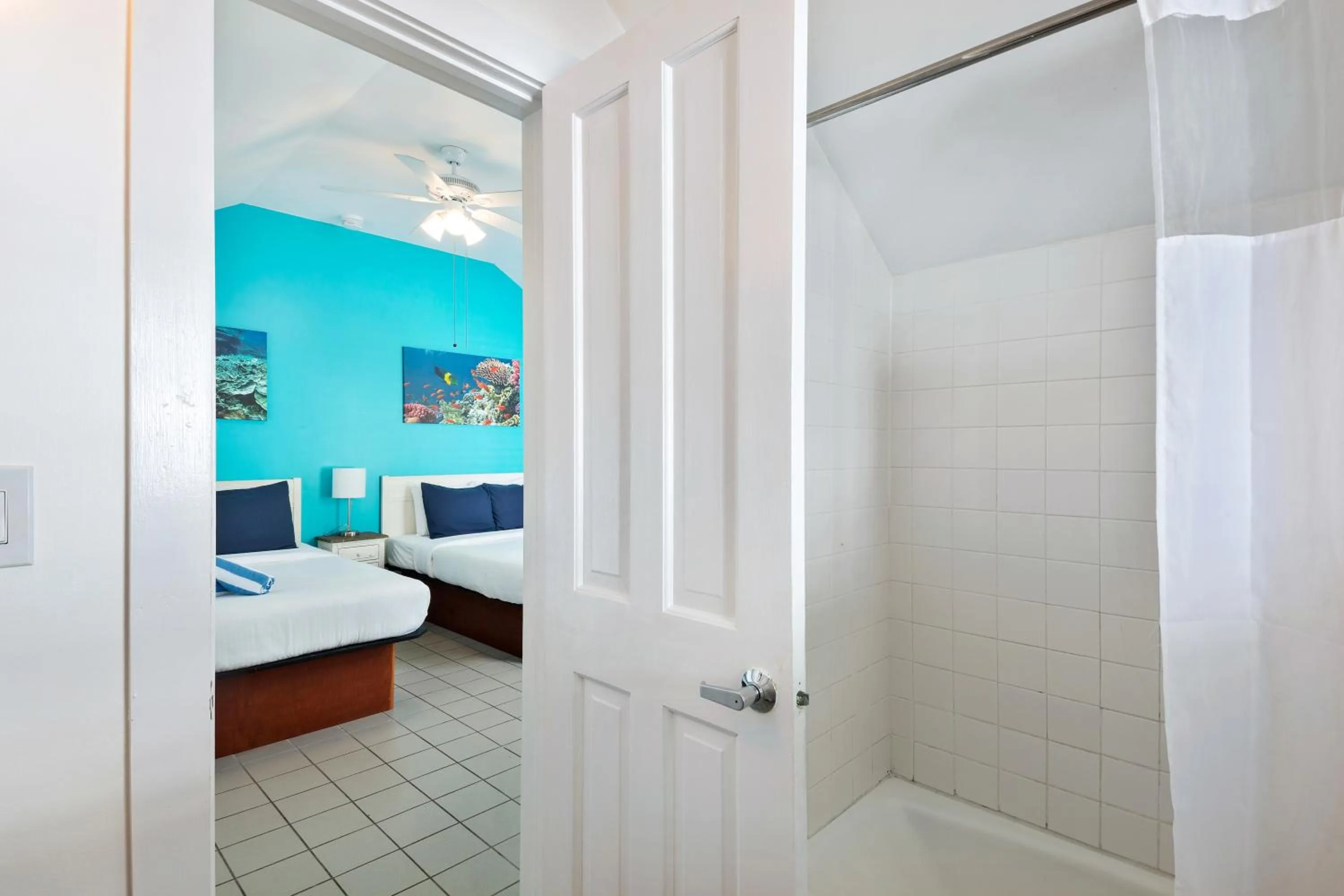 Bed in Wicker Guesthouse