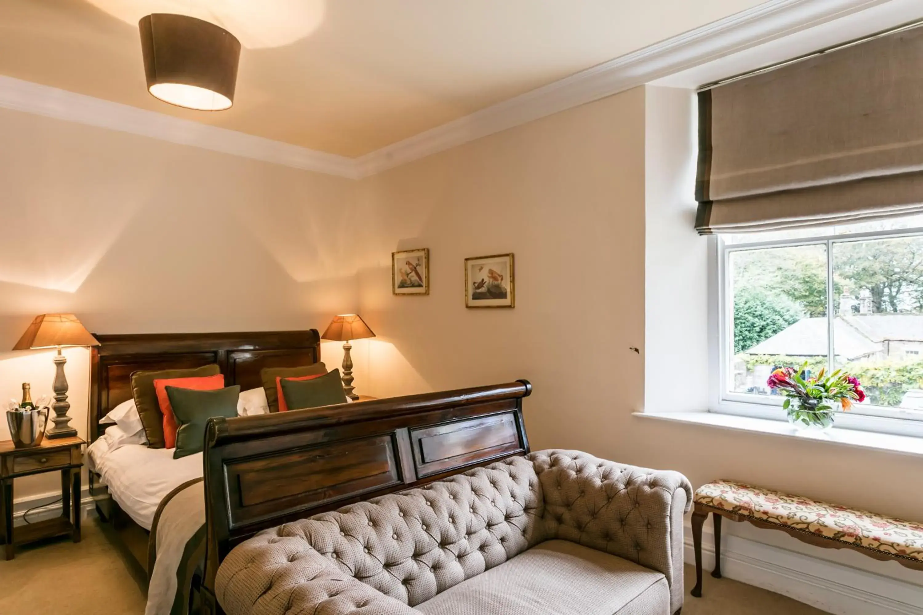 Bedroom, Bed in Eshott Hall