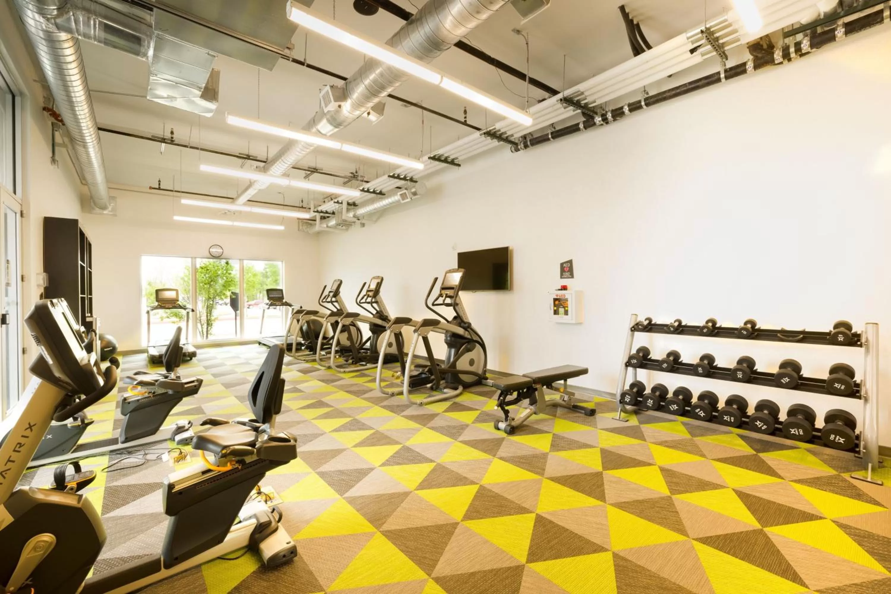 Fitness centre/facilities in Aloft Austin Airport