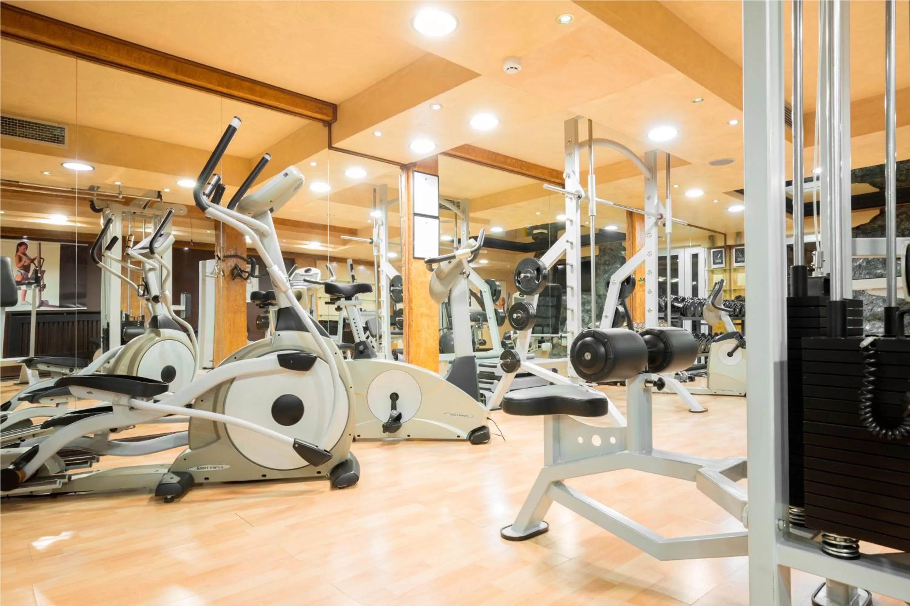 Fitness centre/facilities in Prezident Hotel
