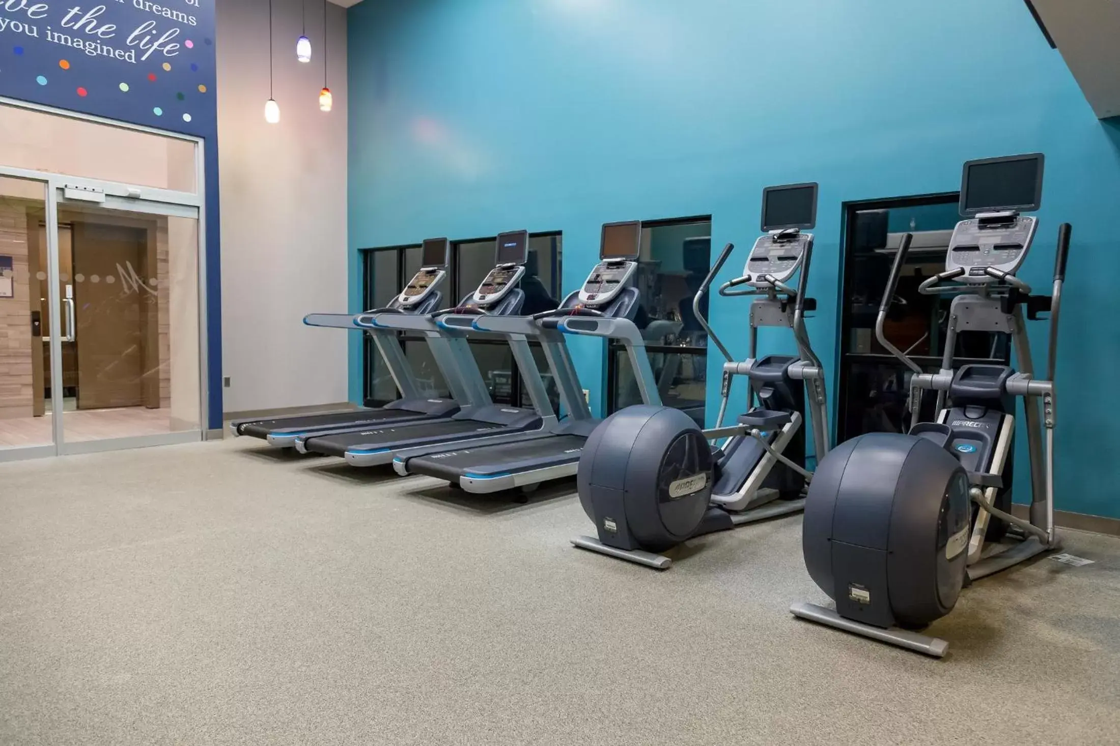 Fitness centre/facilities, Fitness Center/Facilities in Holiday Inn & Suites Syracuse Airport - Liverpool, an IHG Hotel