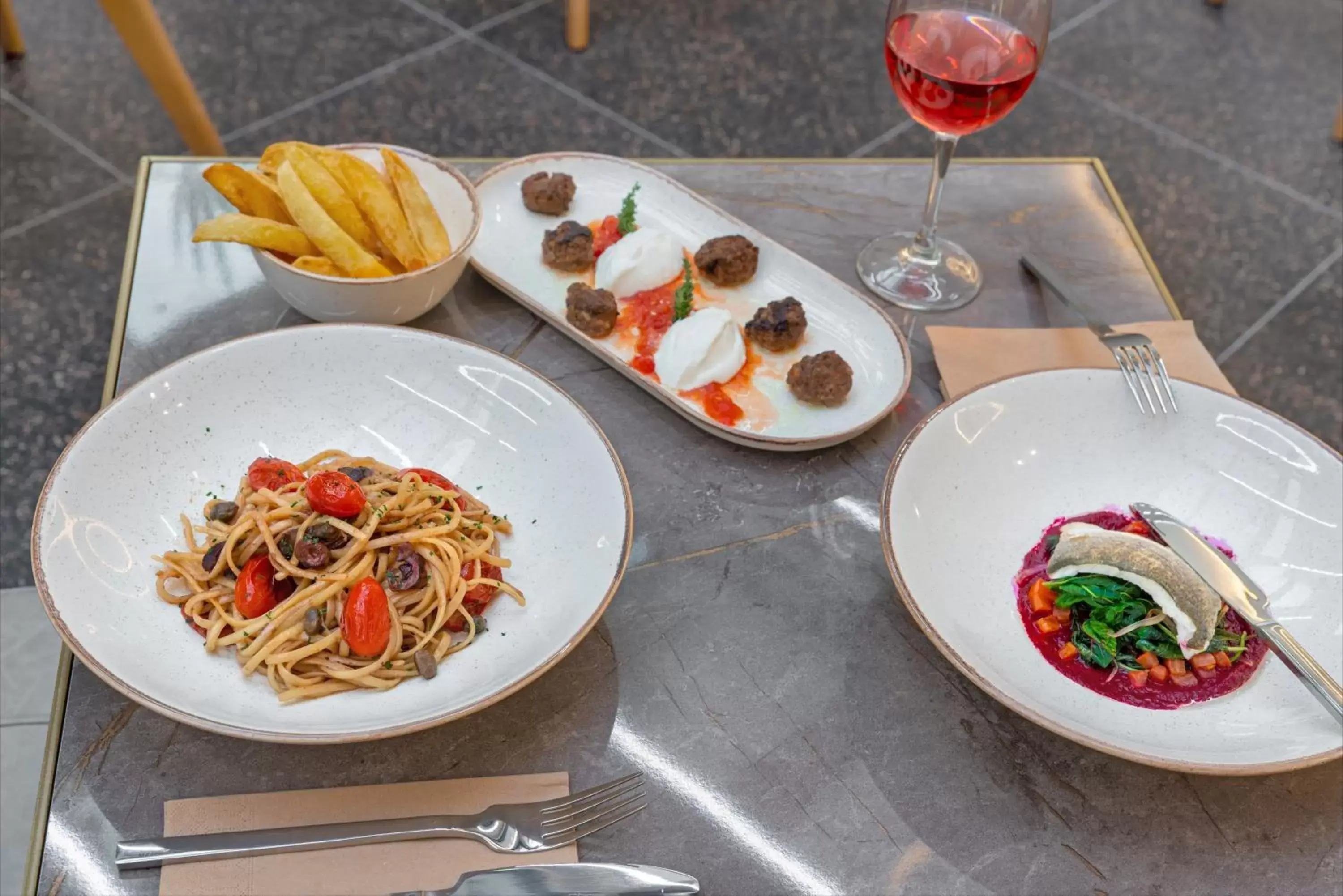 Food and drinks in Hellenic Vibes Smart Hotel Food and drinks in Hellenic Vibes Smart Hotel