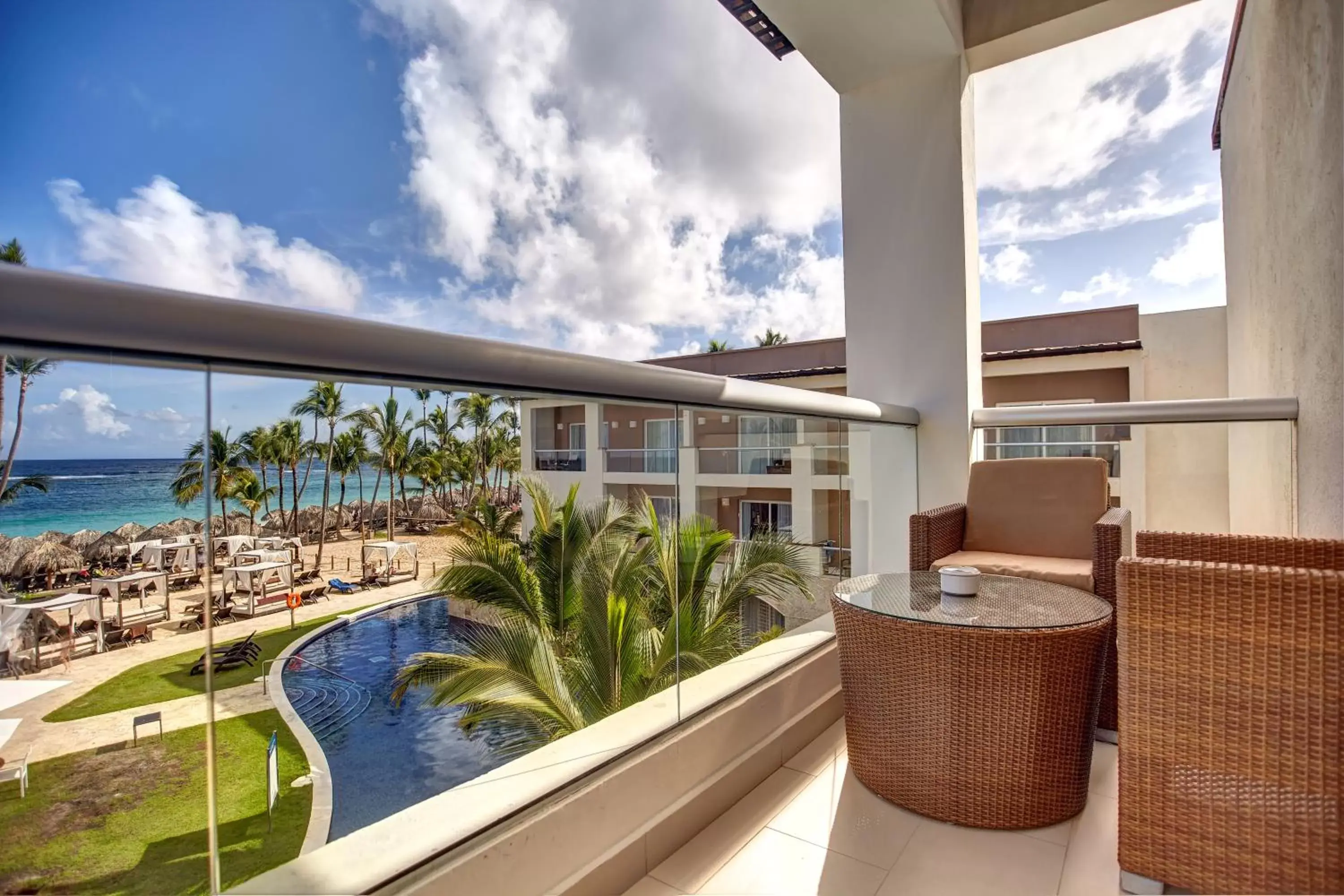 Balcony/Terrace, Pool View in Royalton Punta Cana, An Autograph Collection All-Inclusive Resort & Casino