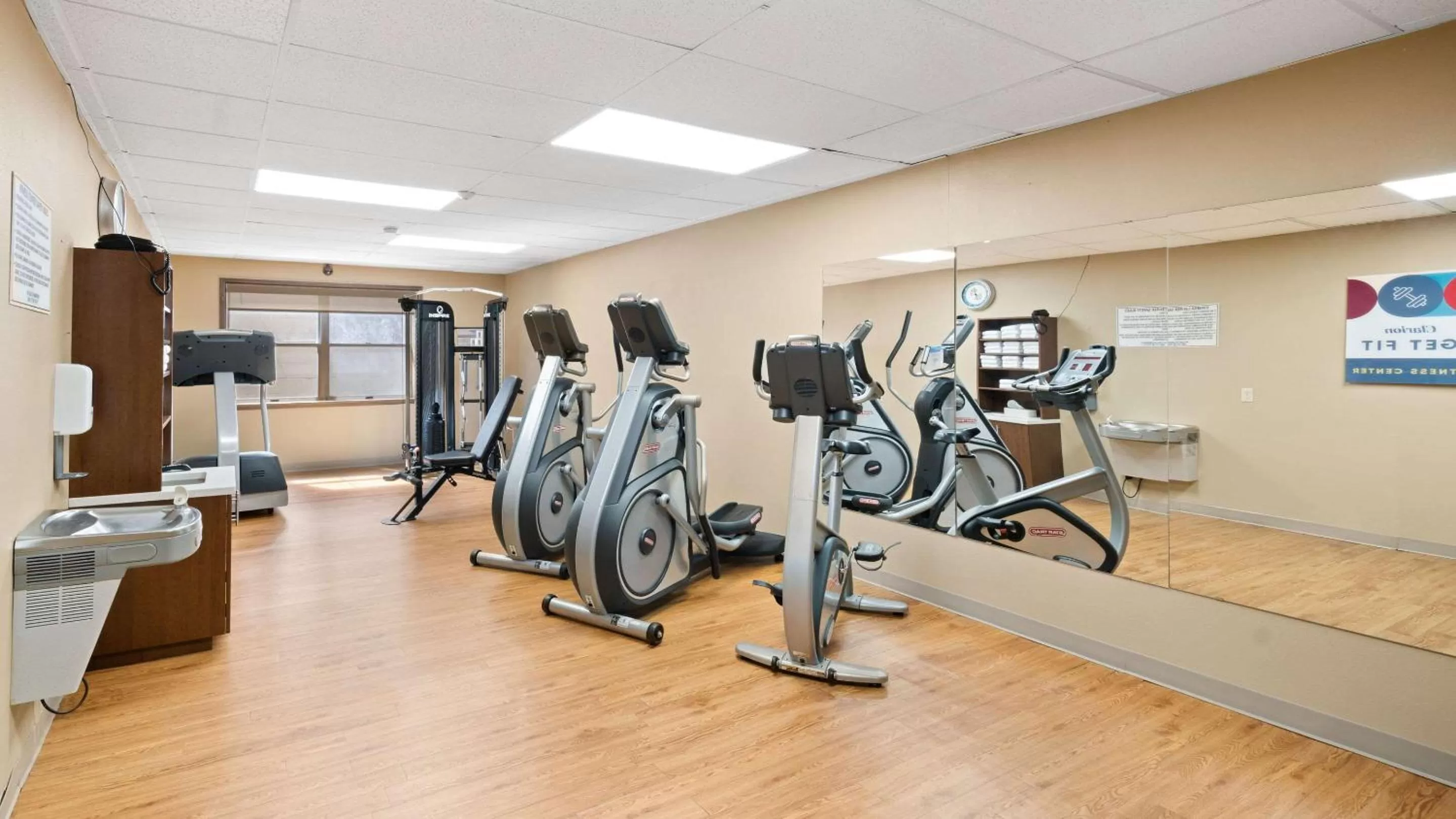Fitness centre/facilities in Clarion Hotel & Suites Fairbanks near Ft Wainwright