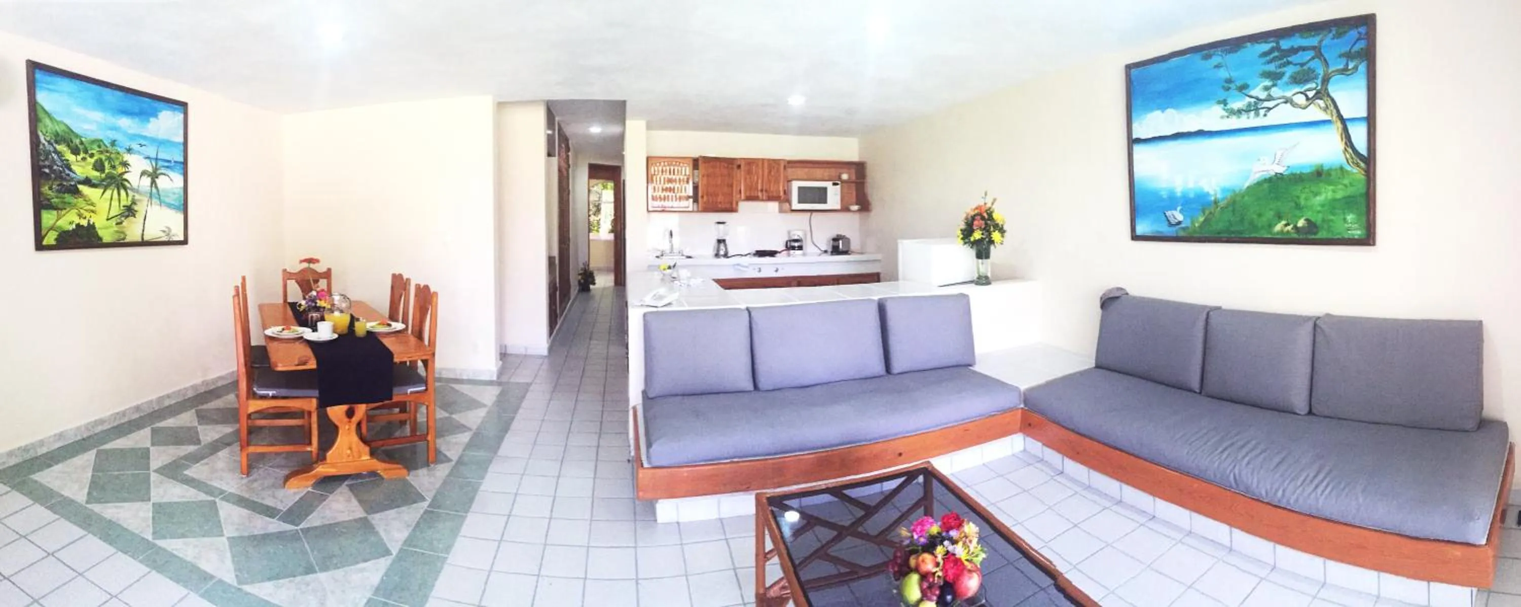 Kitchen or kitchenette in Coral Ixtapa