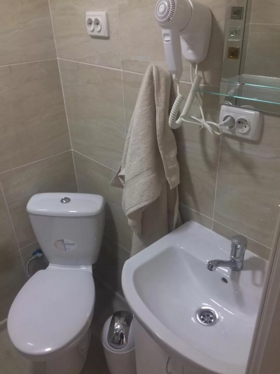 Bathroom in Mega city