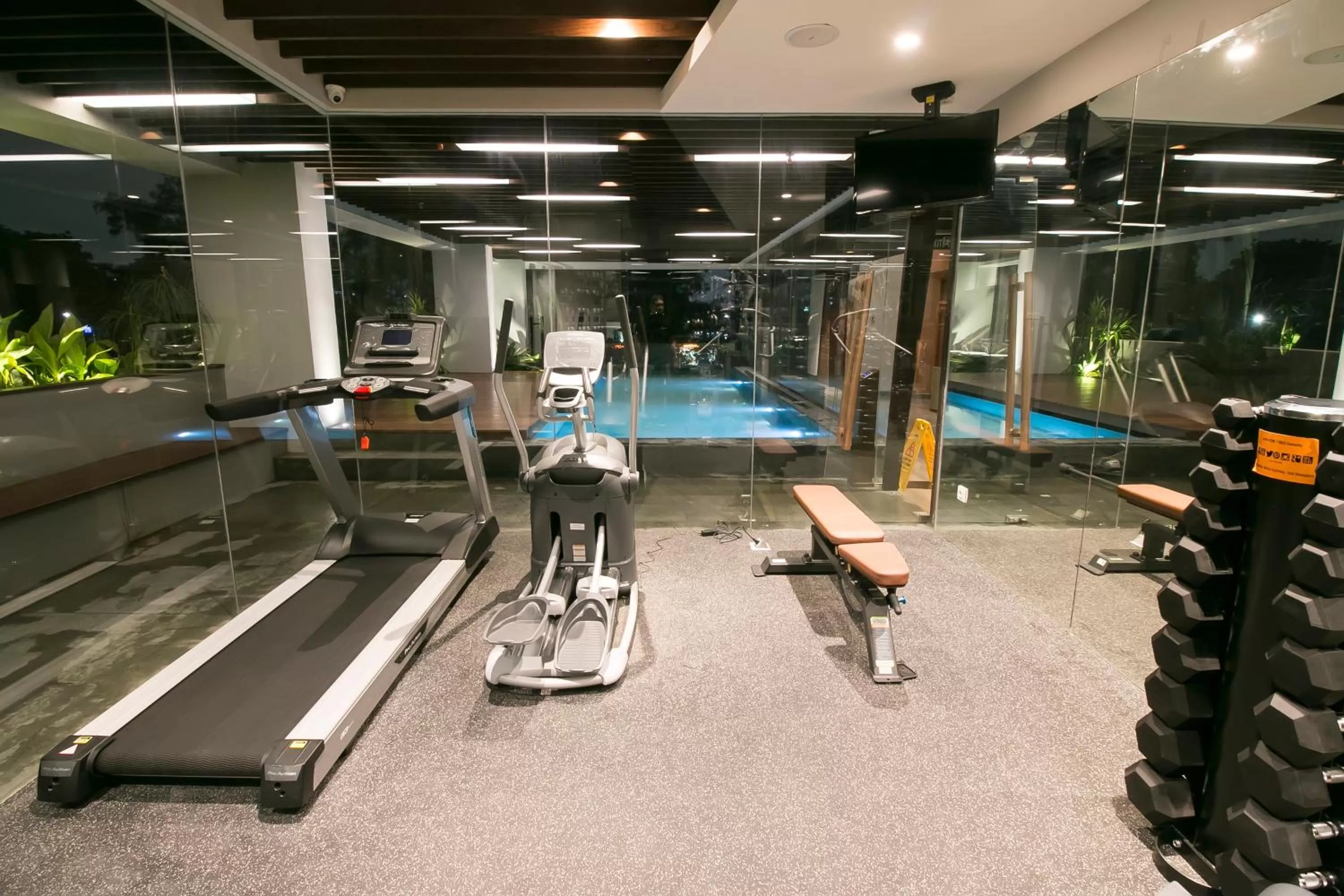 Fitness centre/facilities in Posto Dormire Hotel