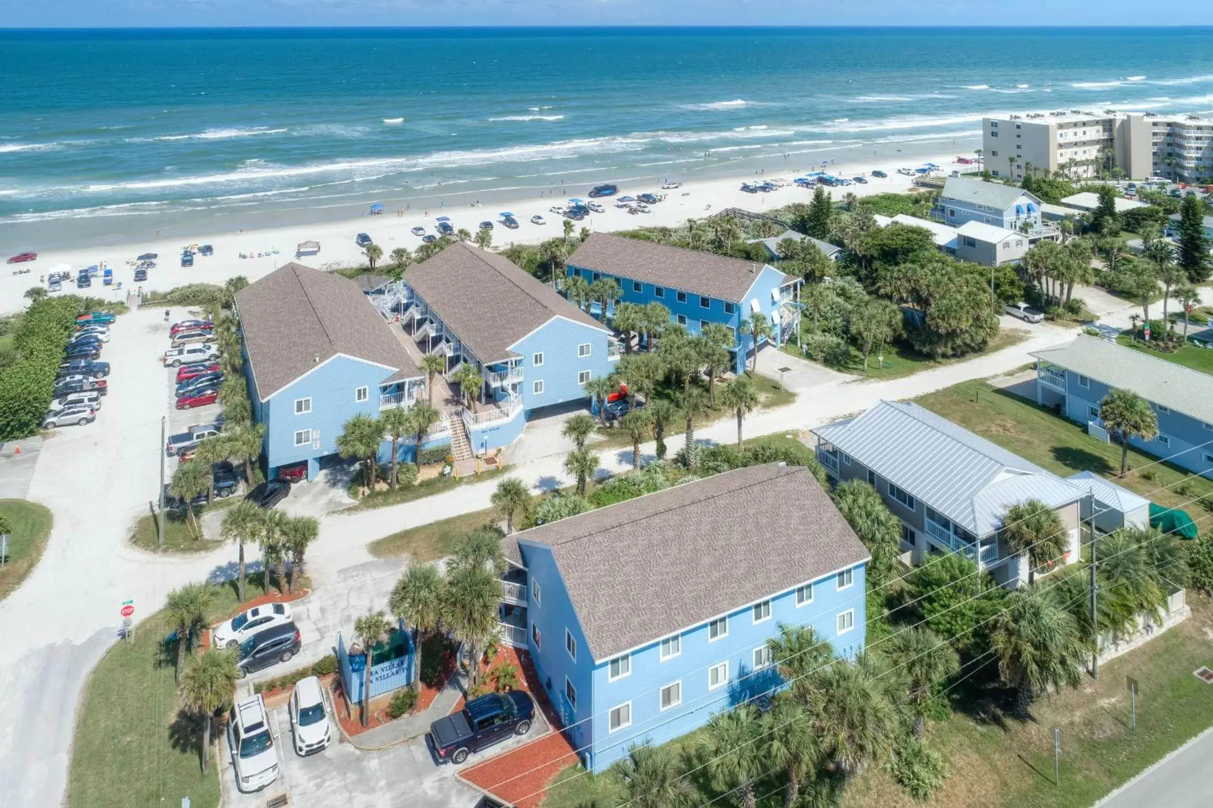 Property building, Bird's-eye View in New Smyrna Waves by Exploria Resorts