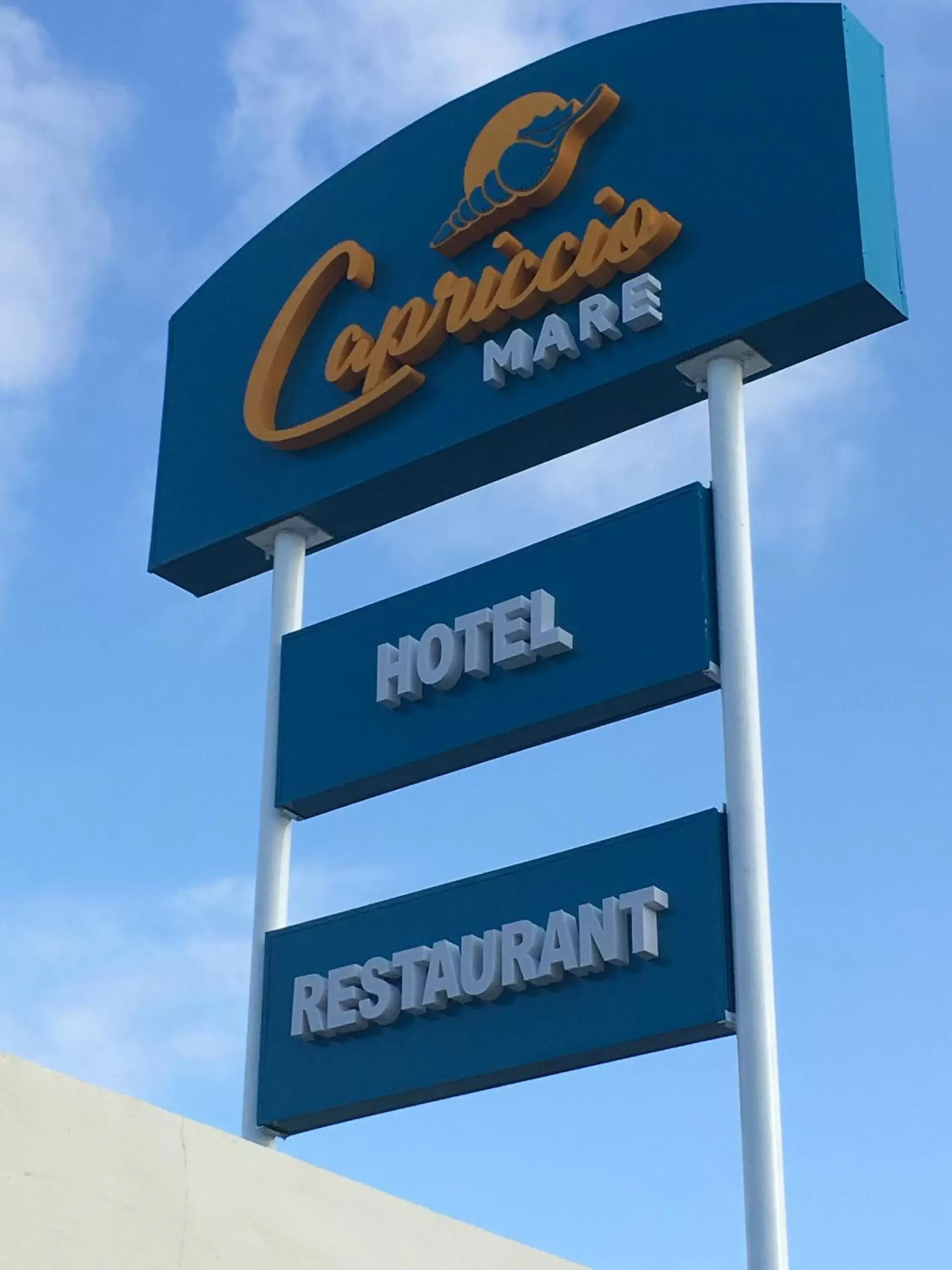 Property logo or sign in Hotel Capriccio Mare y Restaurante