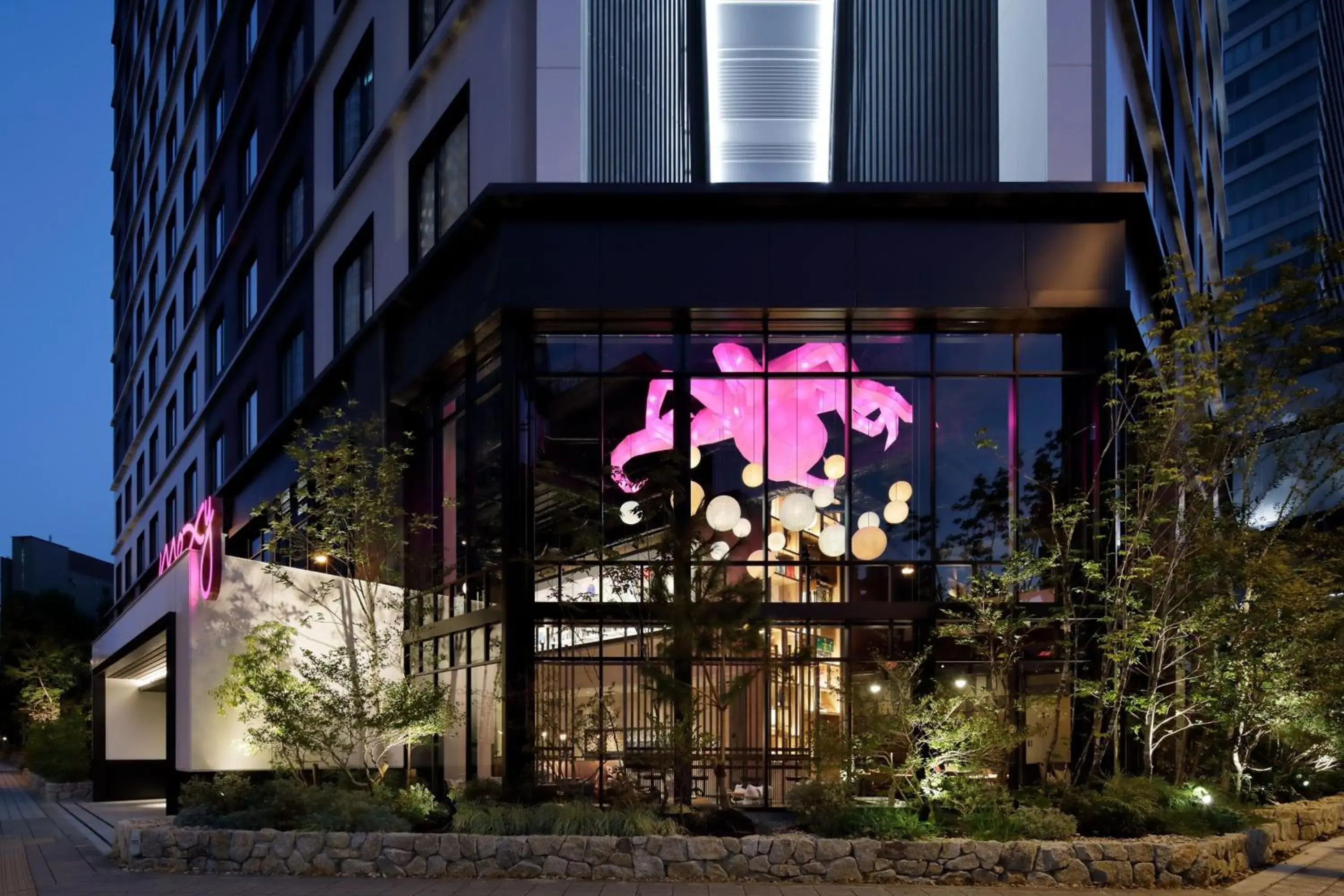 Property building in Moxy Osaka Shin Umeda