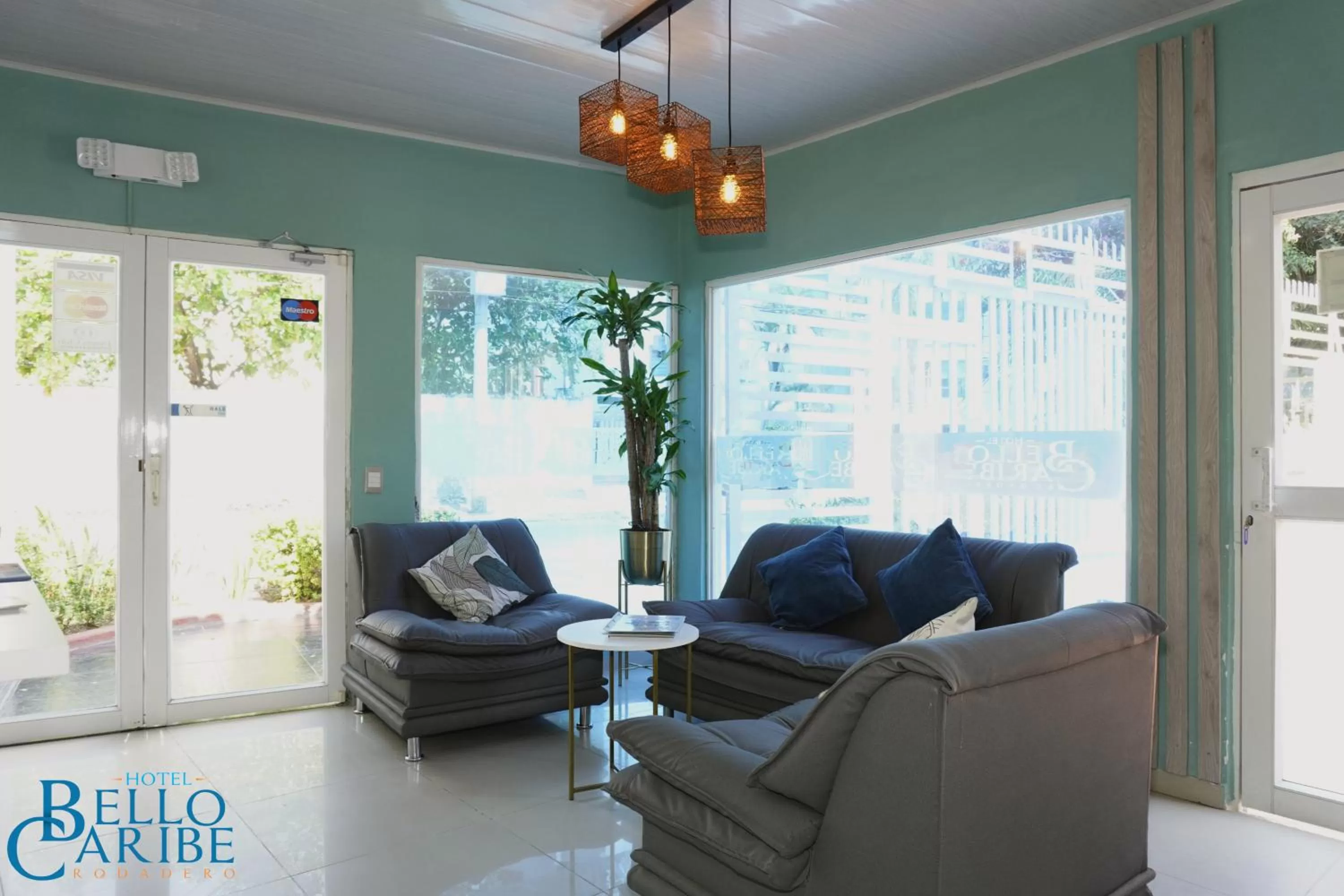 Living room in Hotel Bello Caribe Rodadero