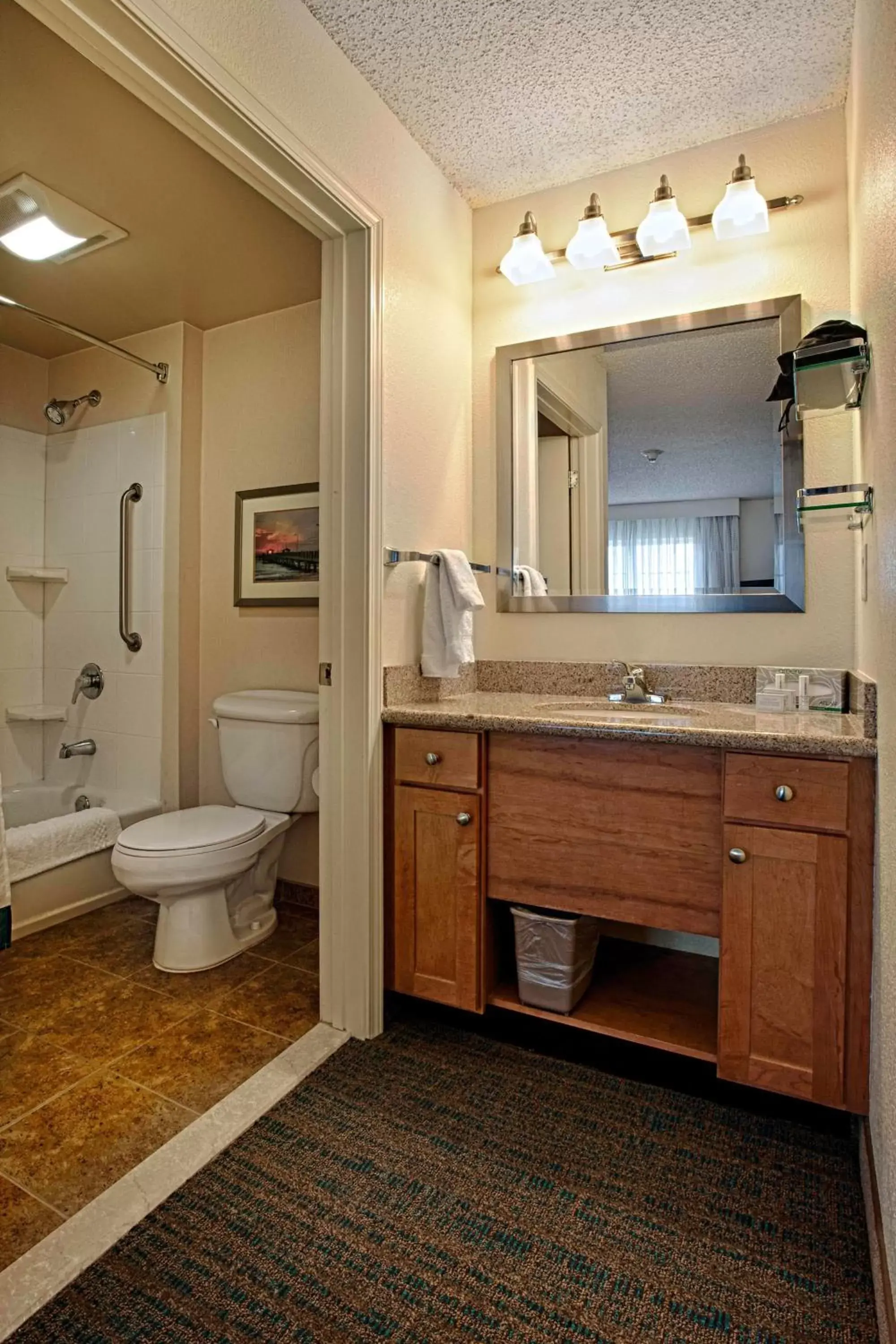 Bathroom in Residence Inn by Marriott Atlantic City Airport Egg Harbor Township