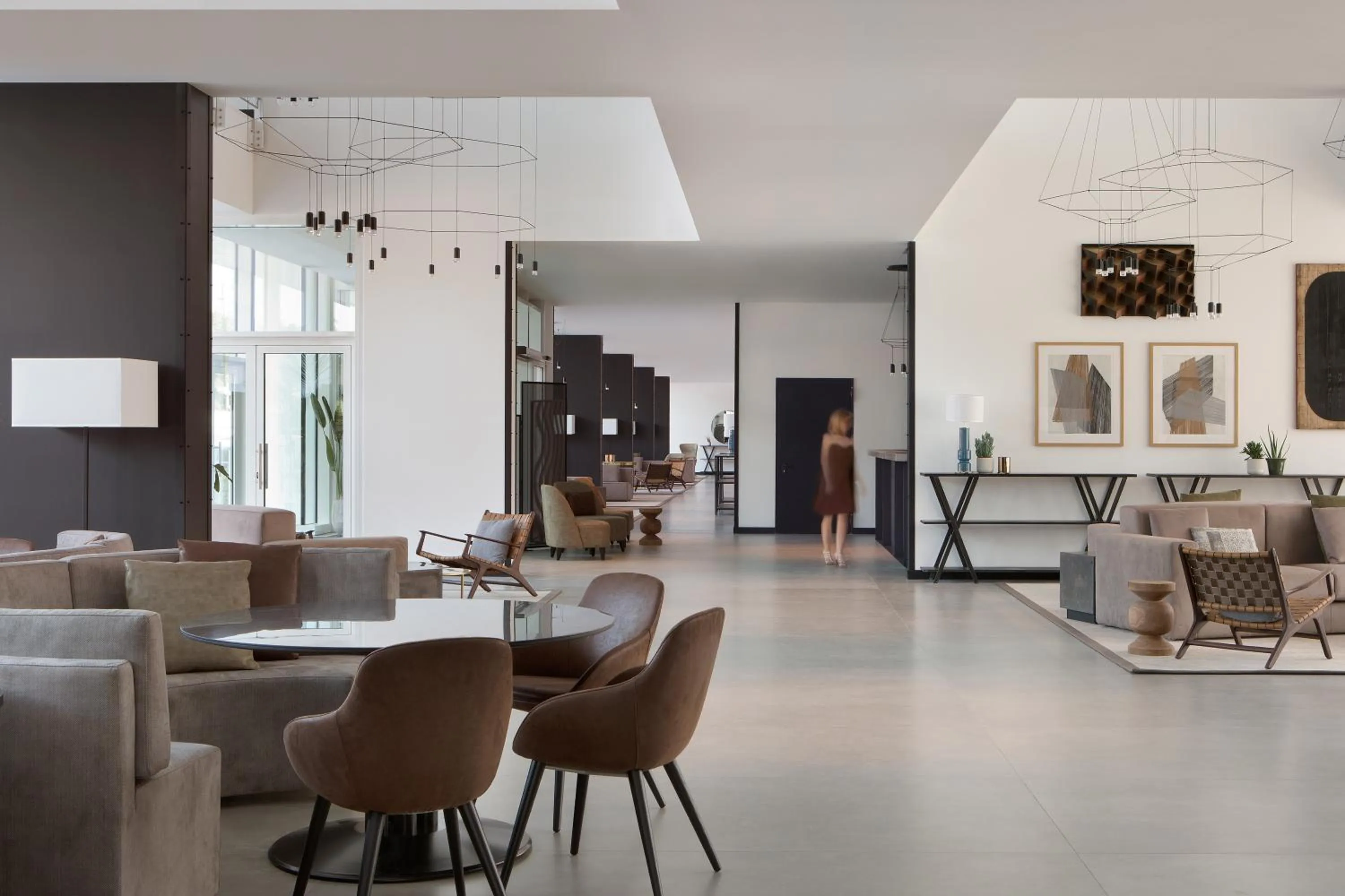 Living room in J Hotel