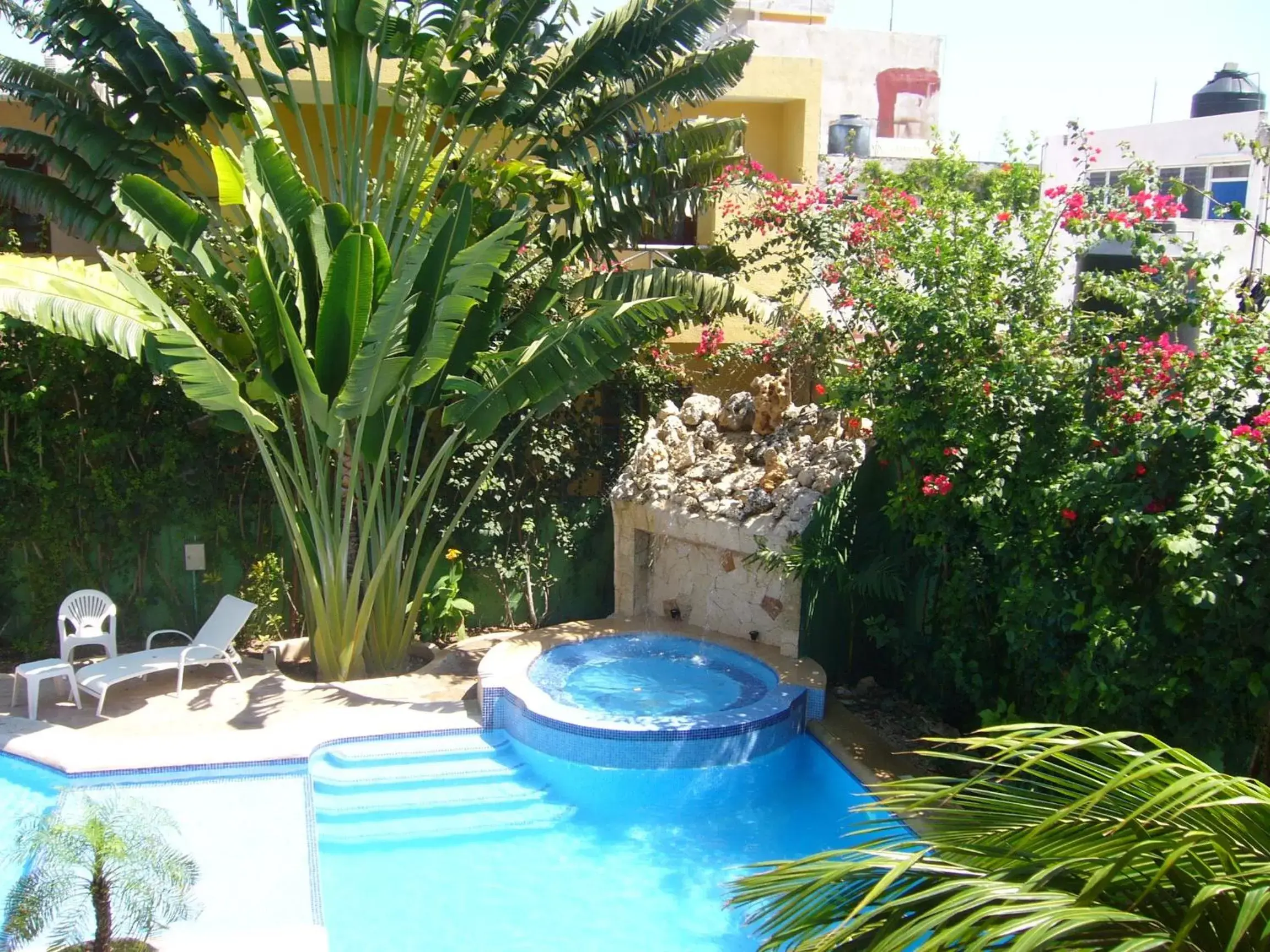 Garden, Swimming Pool in Hotel LunaSol
