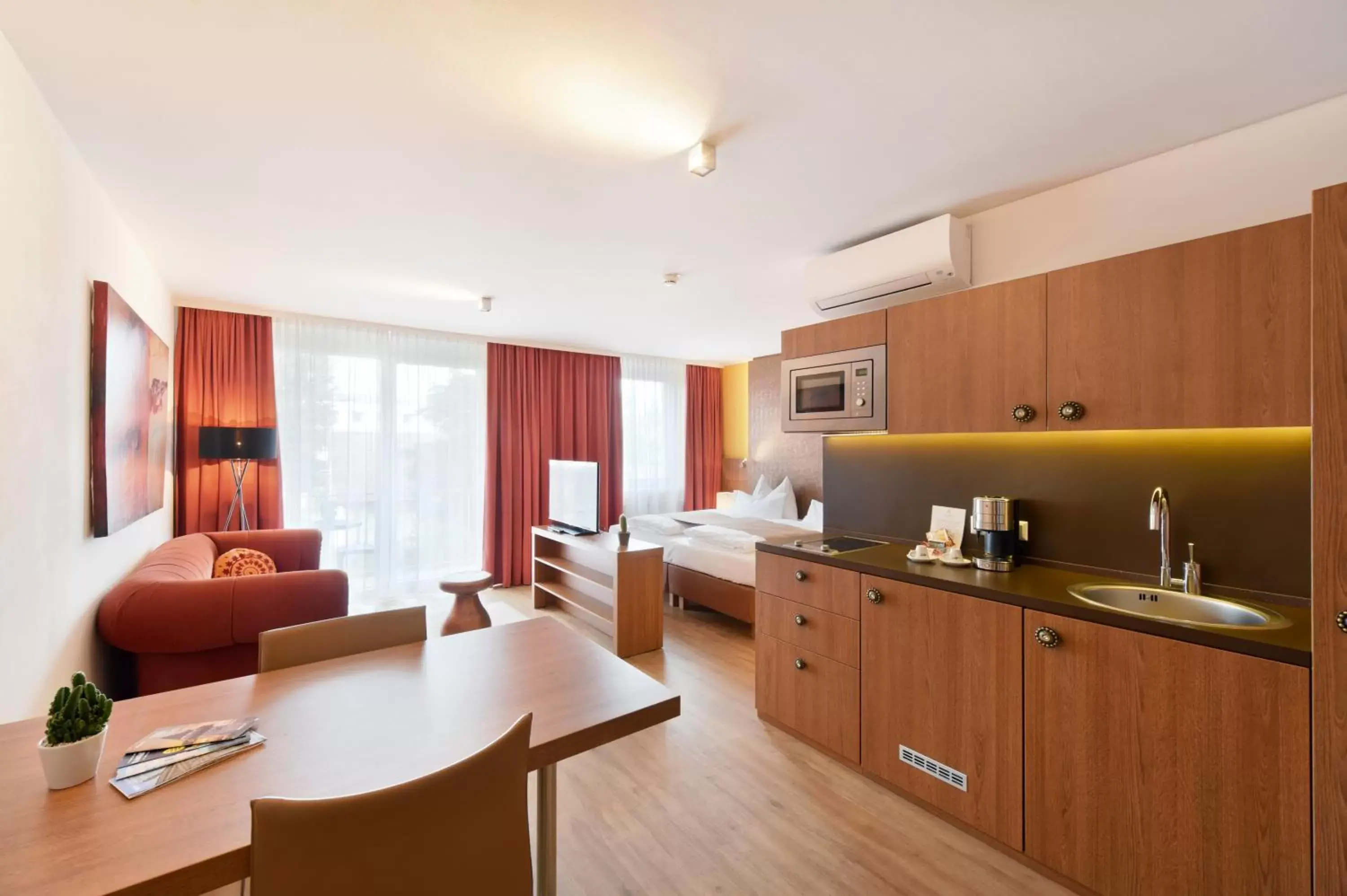 Kitchen/Kitchenette in Amedia Luxury Suites Graz, Trademark Collection by Wyndham