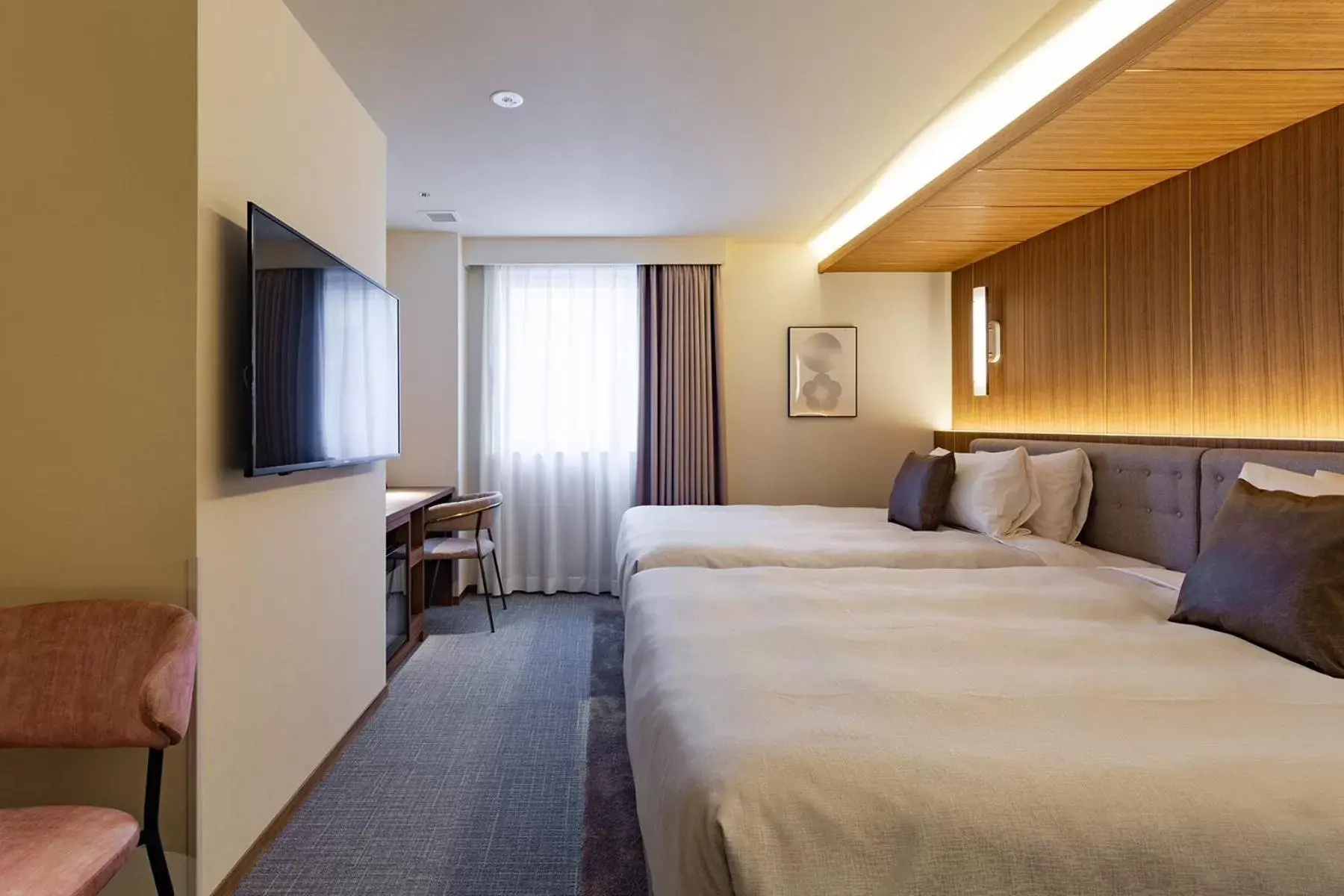 Photo of the whole room, Bed in The OneFive Terrace Fukuoka Photo of the whole room, Bed in The OneFive Terrace Fukuoka