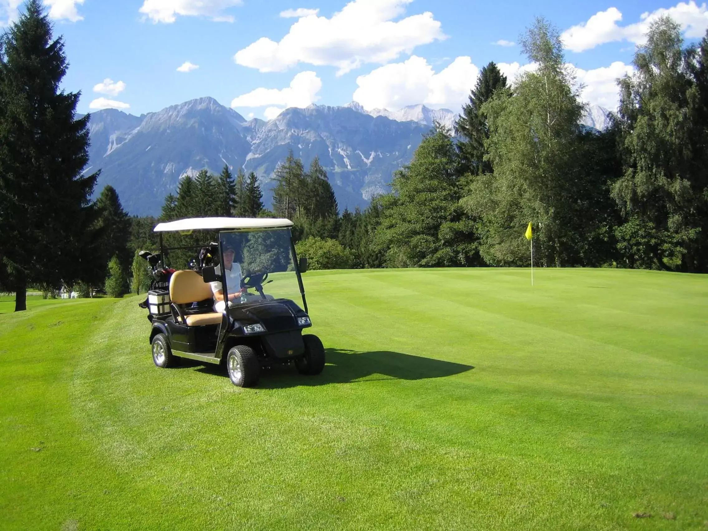 Golfcourse in Sporthotel Igls