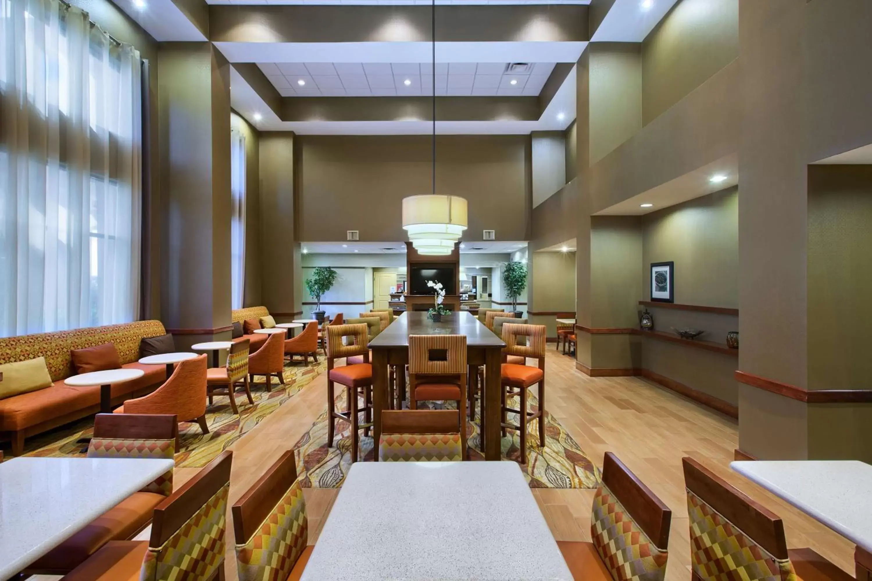 Lobby or reception, Restaurant/Places to Eat in Hampton Inn & Suites Houston Rosenberg