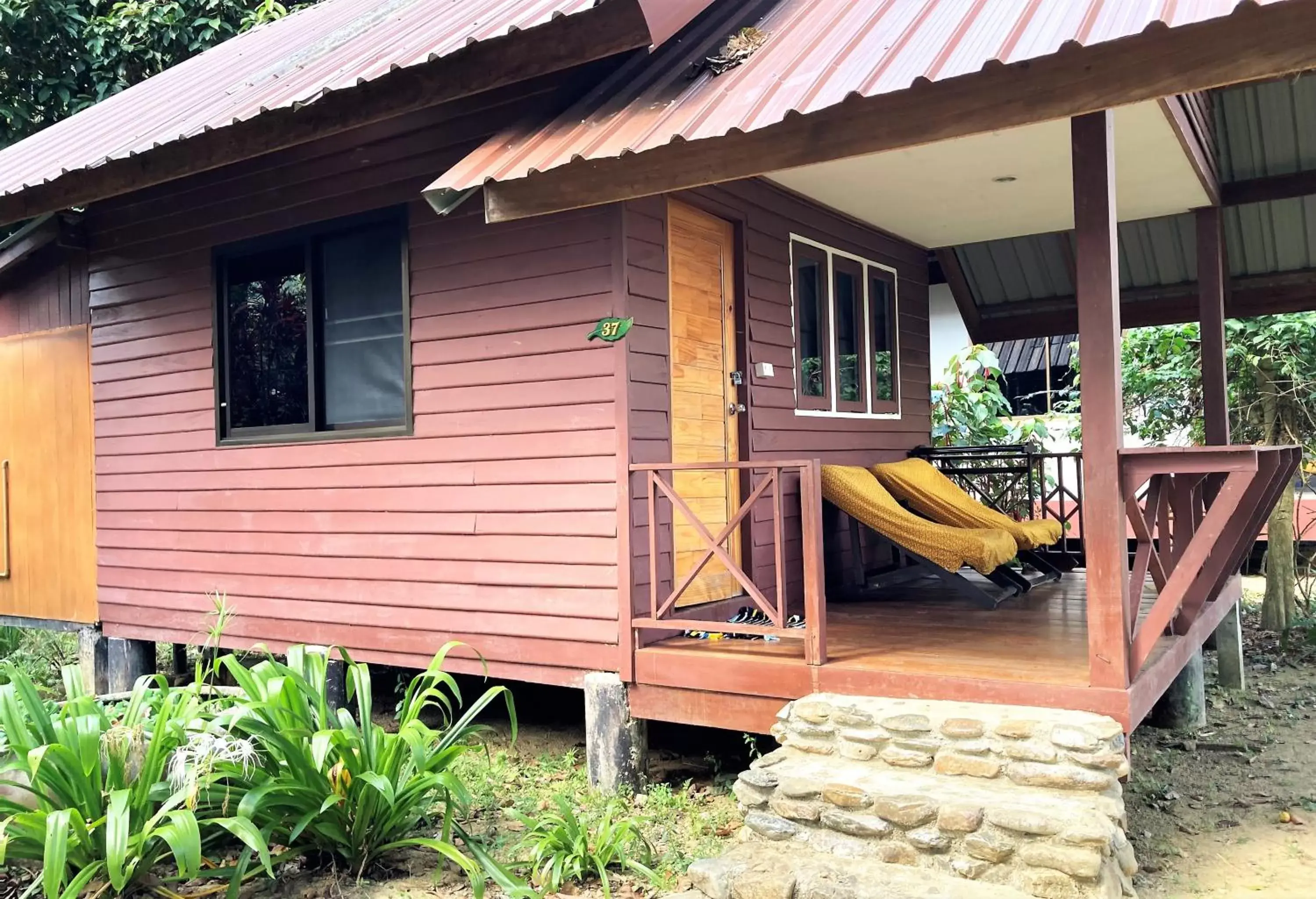 Balcony/Terrace in Khao Sok Morning Mist Resort