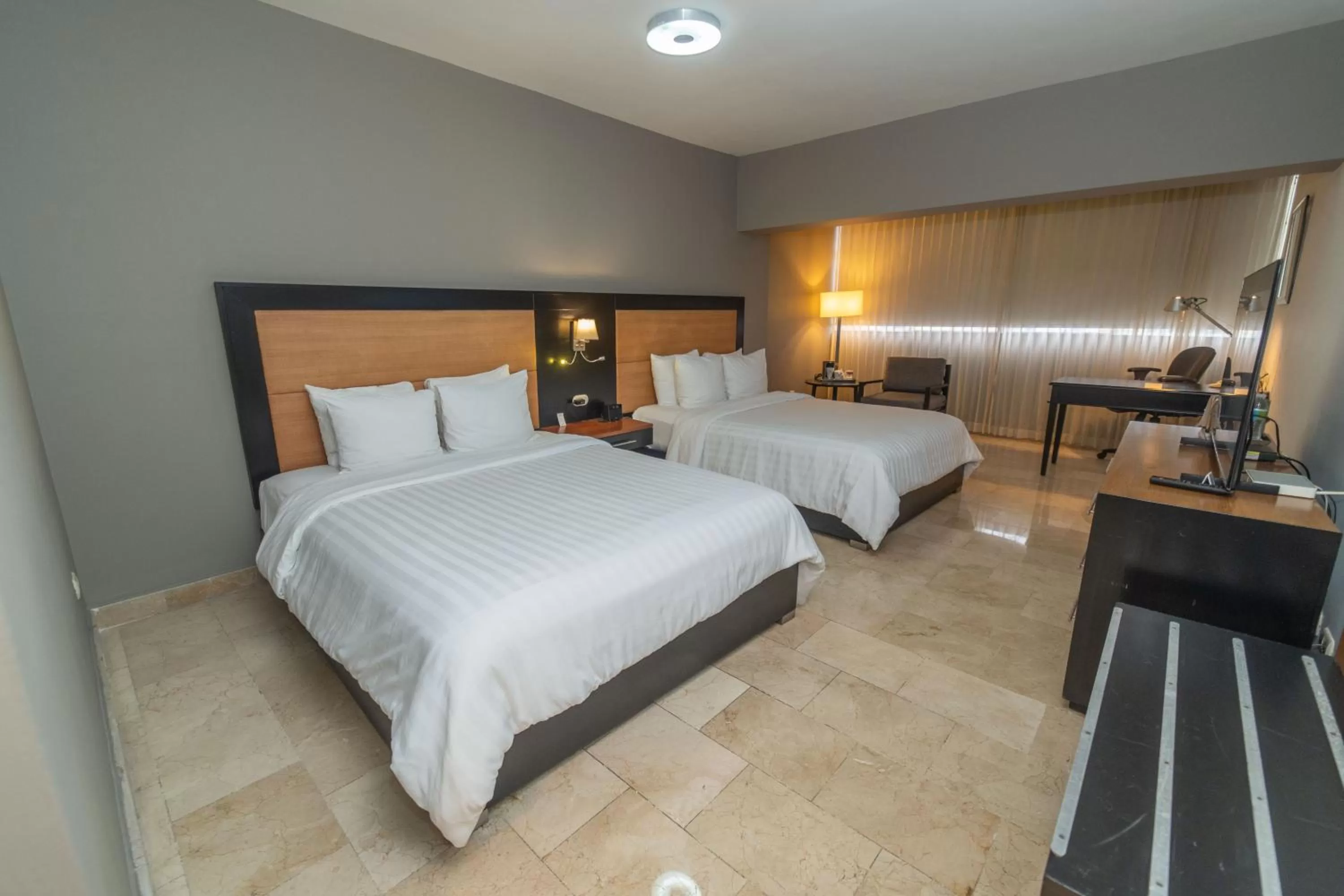 Bed in Radisson Hotel Santo Domingo