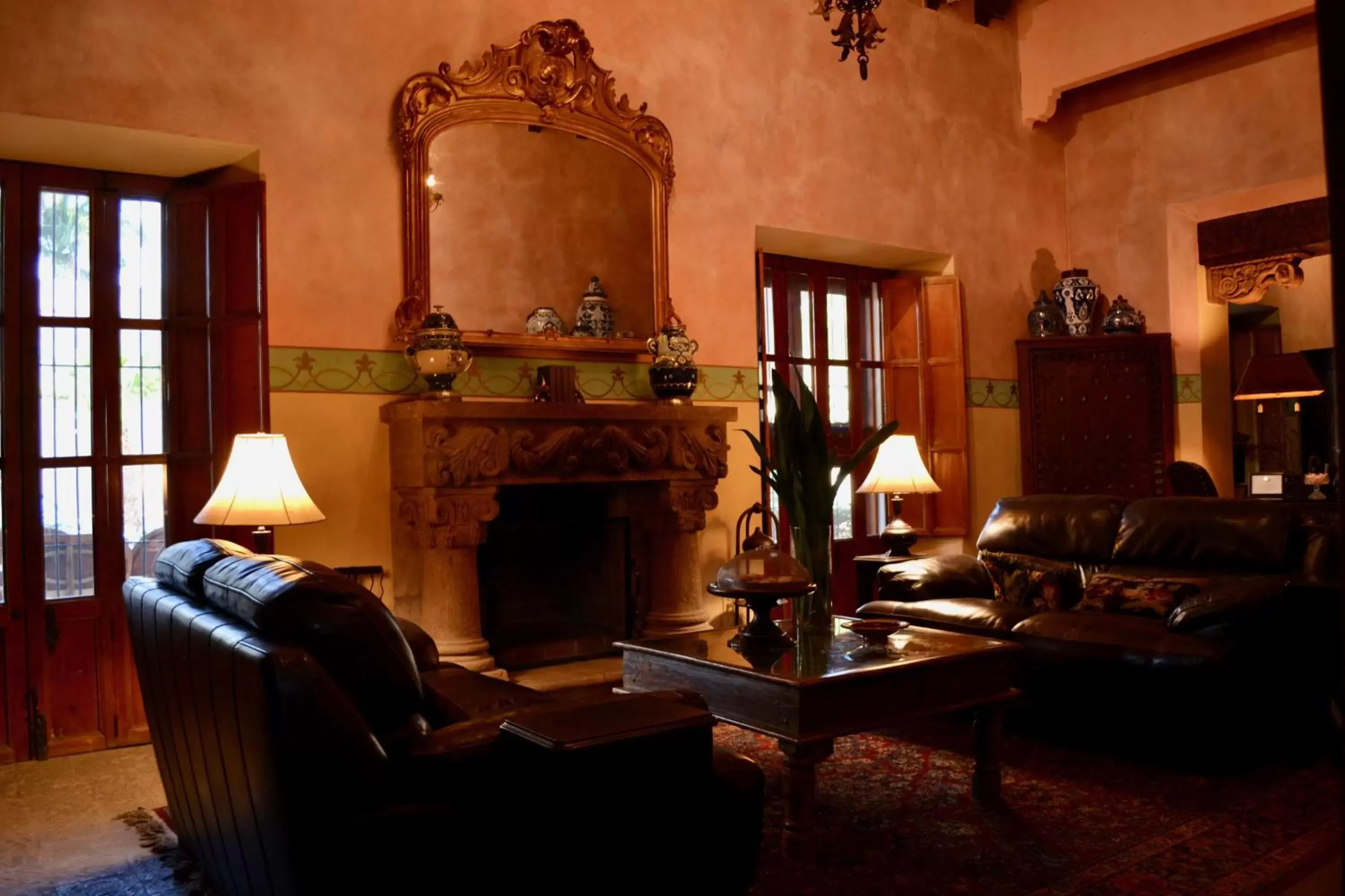 Property building, Seating Area in Hacienda de los Santos