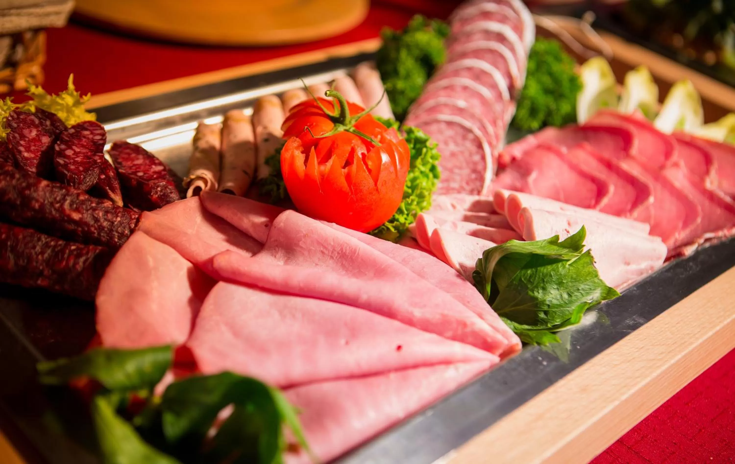 Food and drinks in Hotel Alpenhof