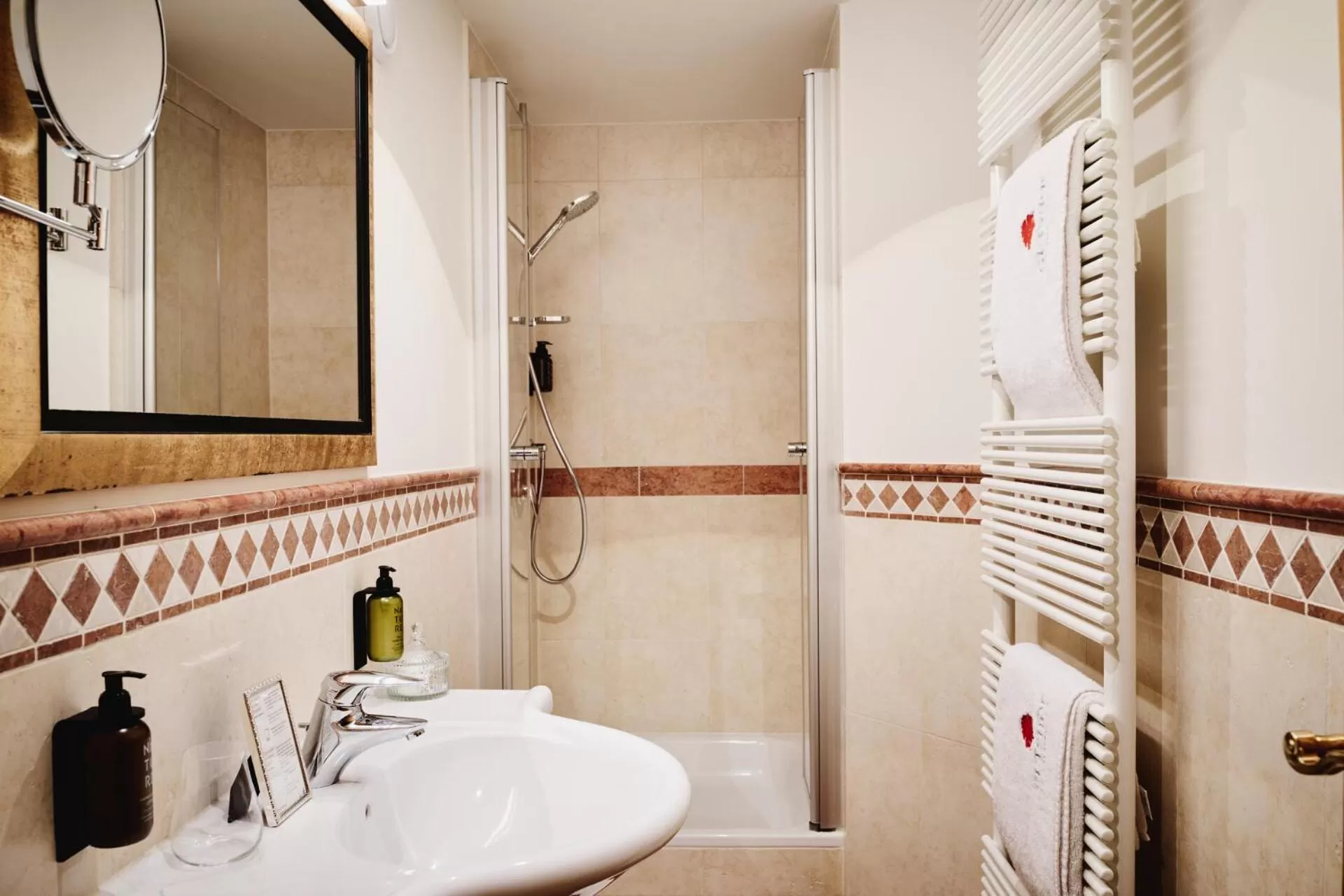 Bathroom in Gut Stiluppe - 4 Sterne Superior Good Life Hotel