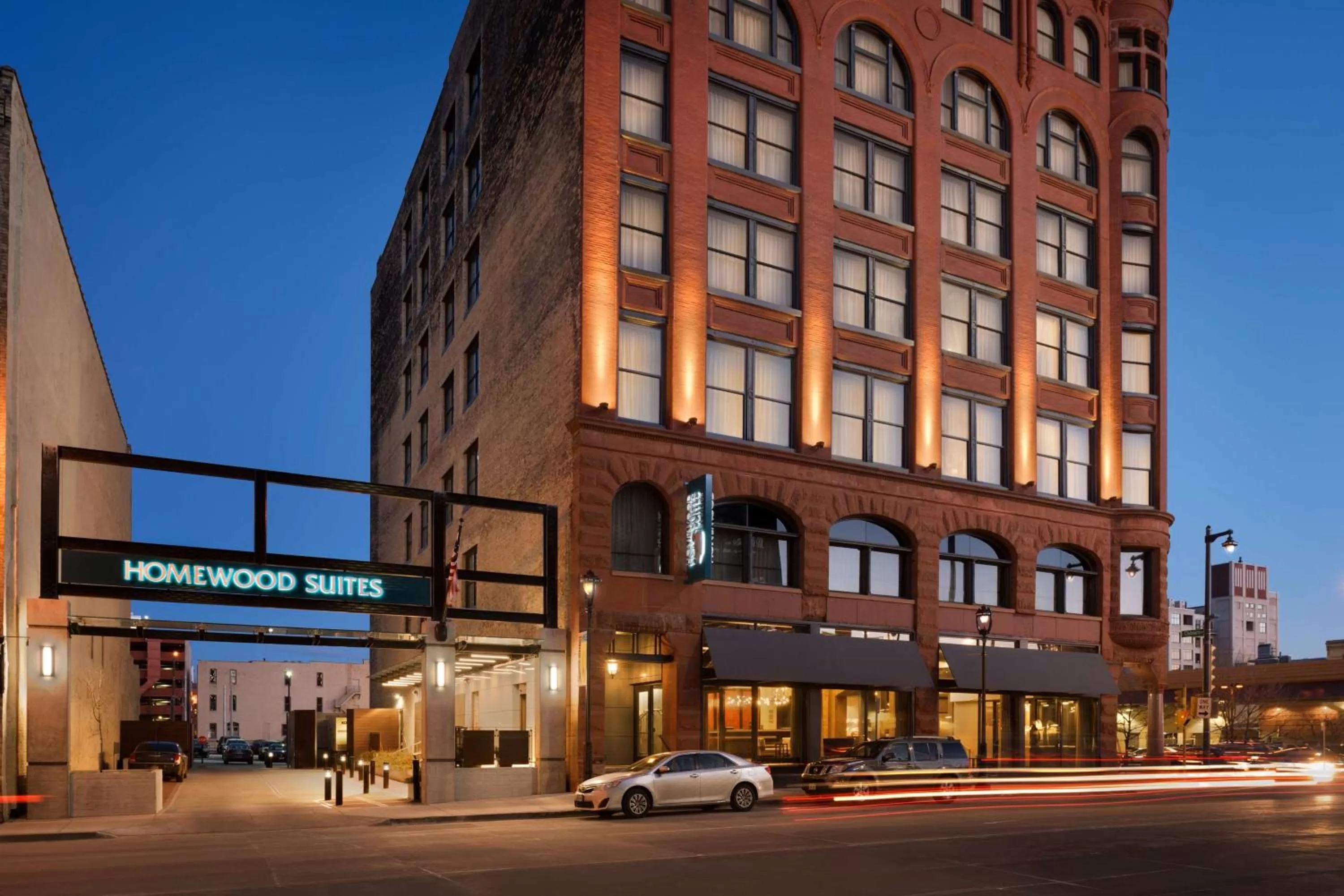Property building in Homewood Suites By Hilton Milwaukee Downtown