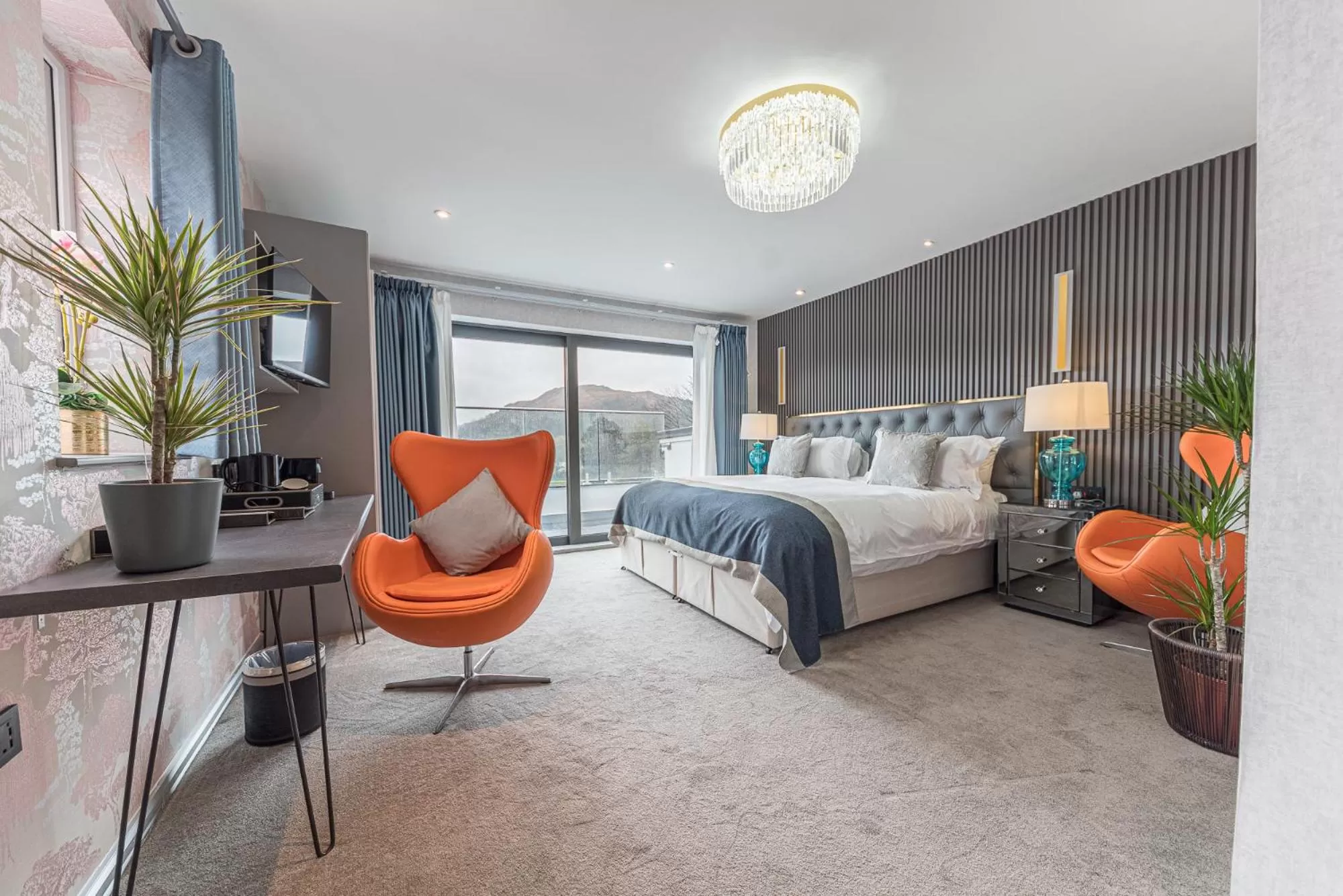 Deluxe Double or Twin Room with Balcony in The Fisherbeck