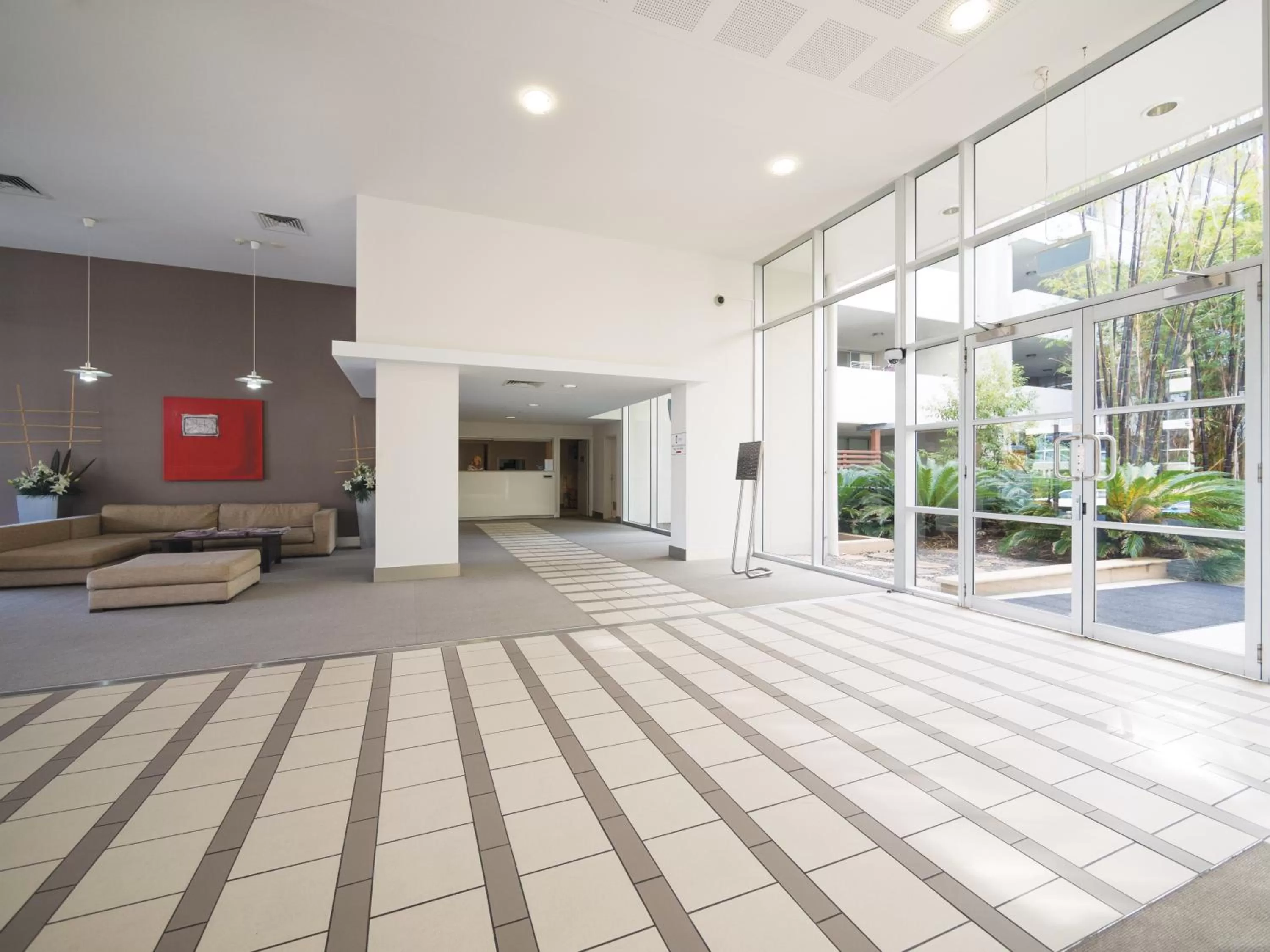 Lobby or reception in Oaks Brisbane Mews Suites