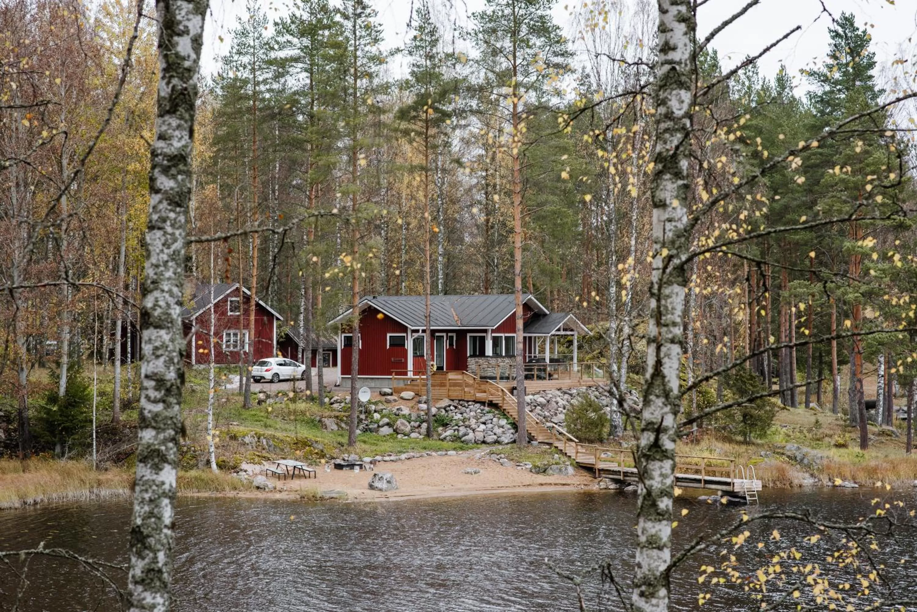 Property building in Sahanlahti Resort