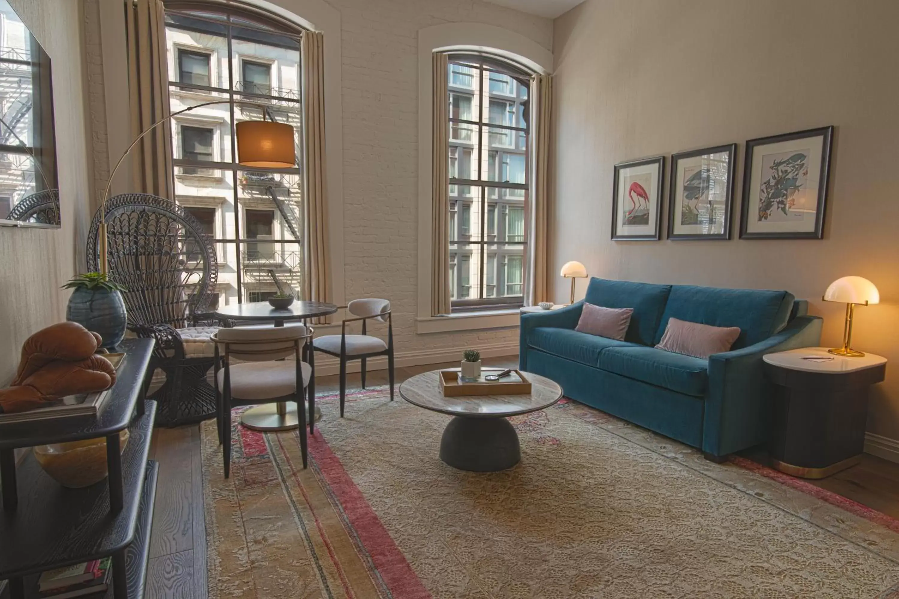 Living room, Seating Area in The Frederick Hotel Tribeca