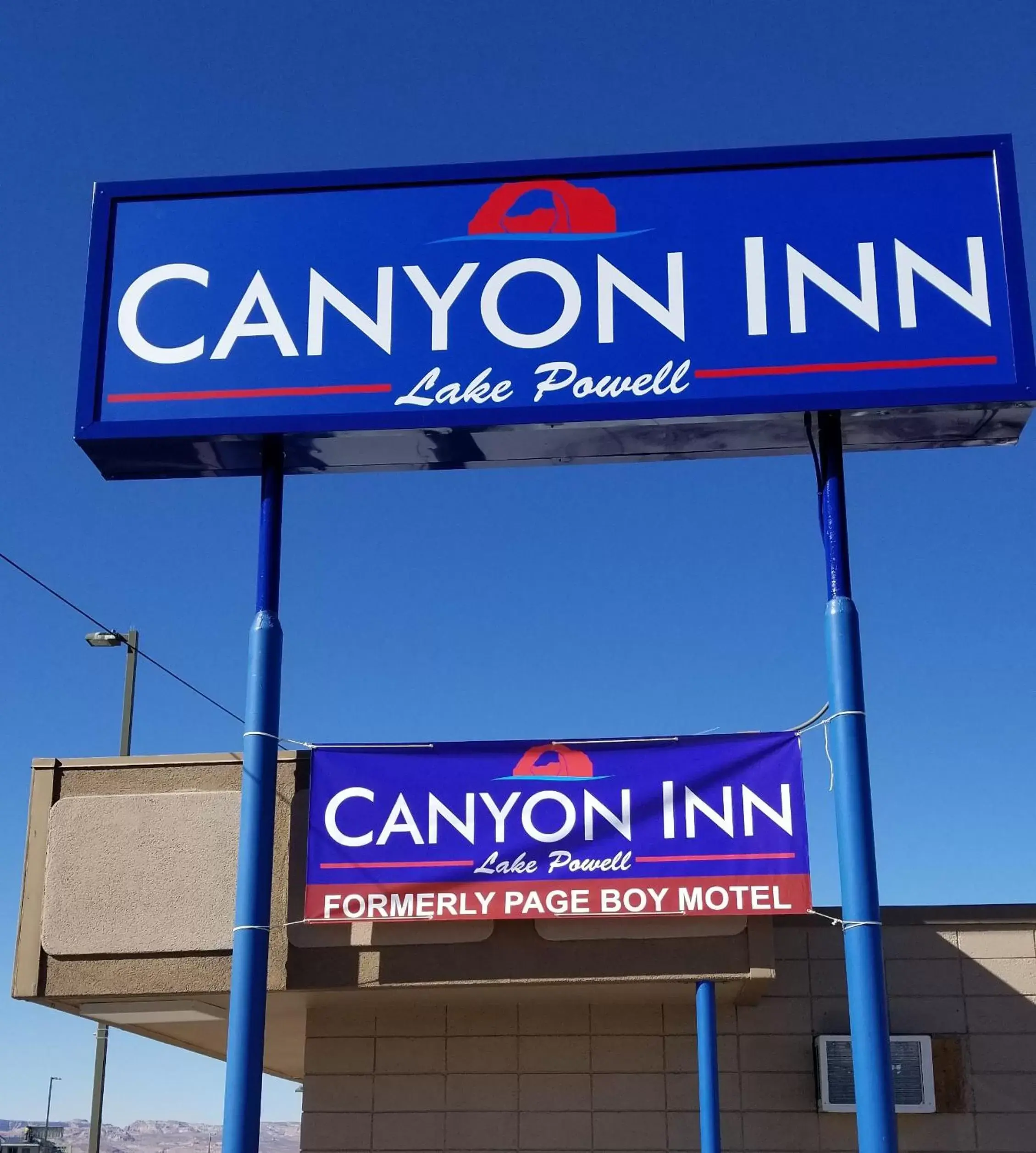Property Logo/Sign in Lake Powell Canyon Inn