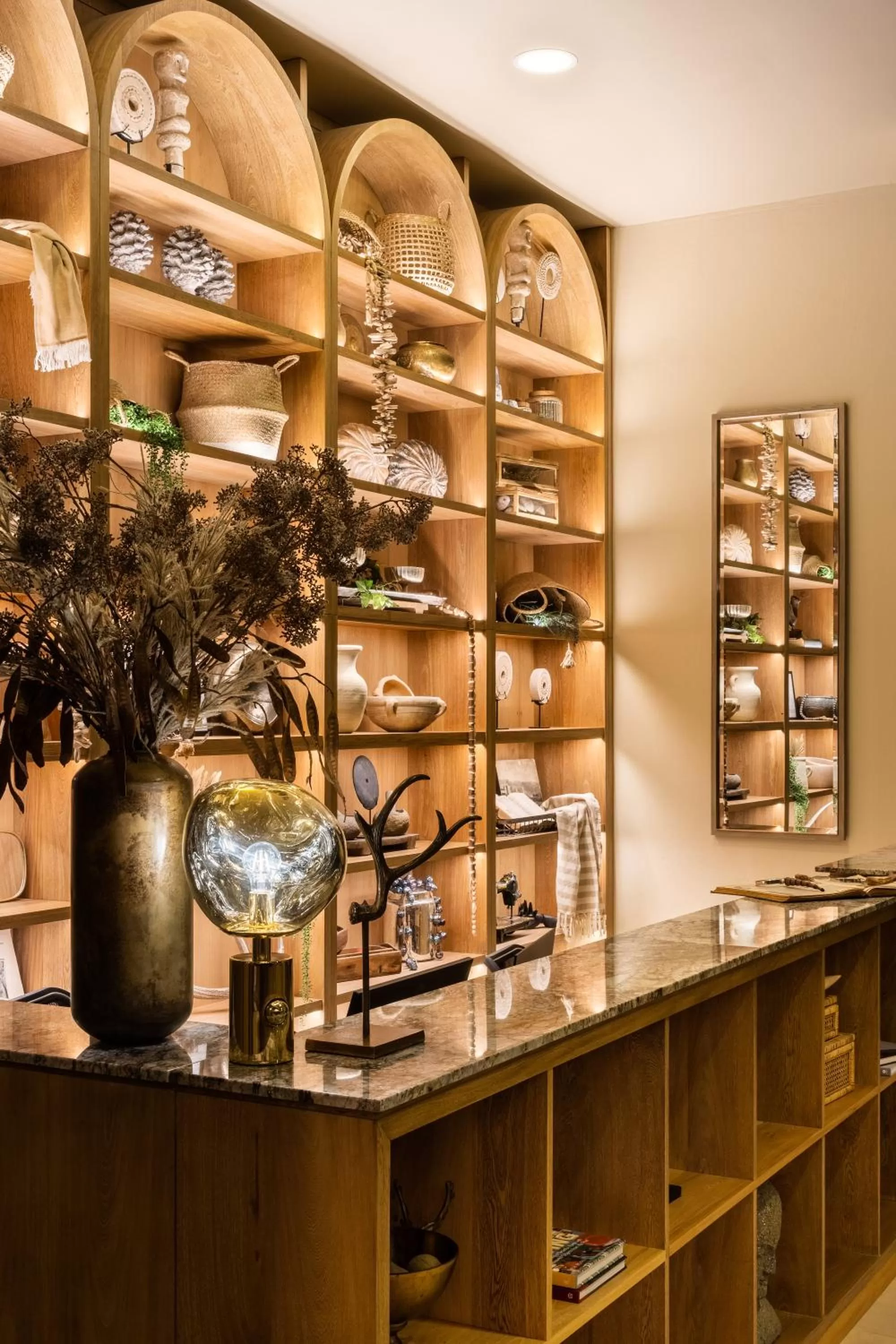 Decorative detail in Tau House