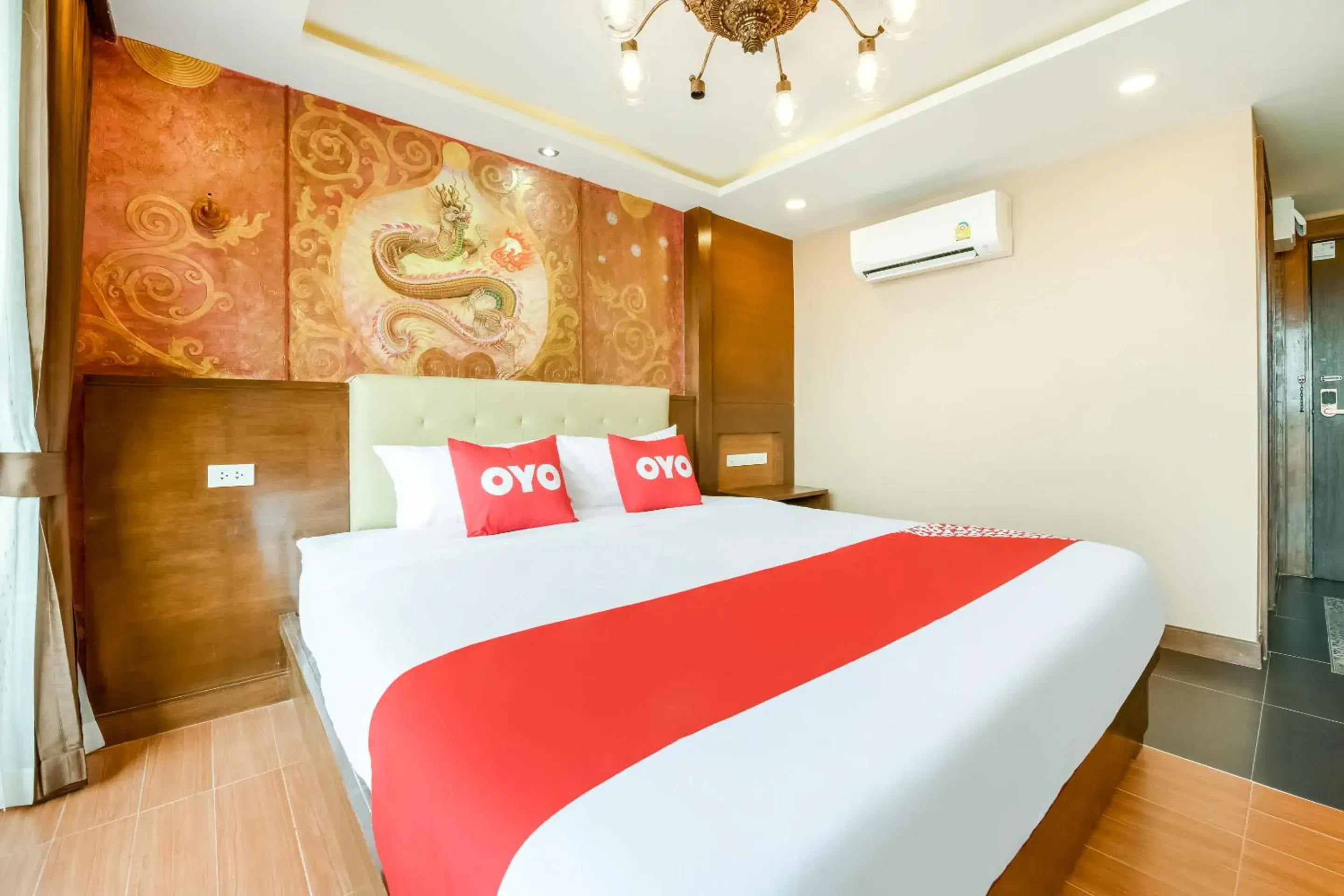 Bedroom, Bed in Super OYO 458 Nakorn Siam Boutique