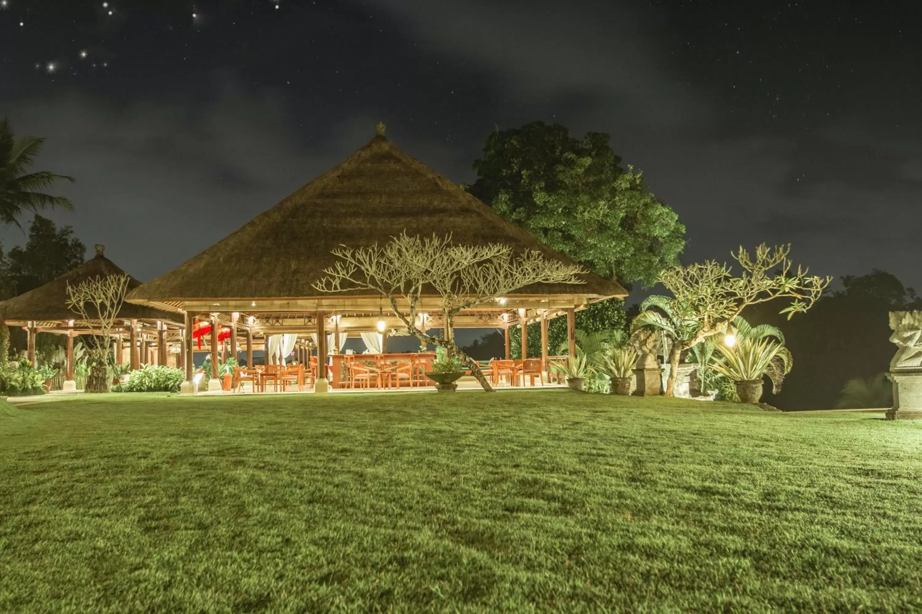 Night, Garden in Puri Wulandari A Boutique Resort & Spa - CHSE Certified