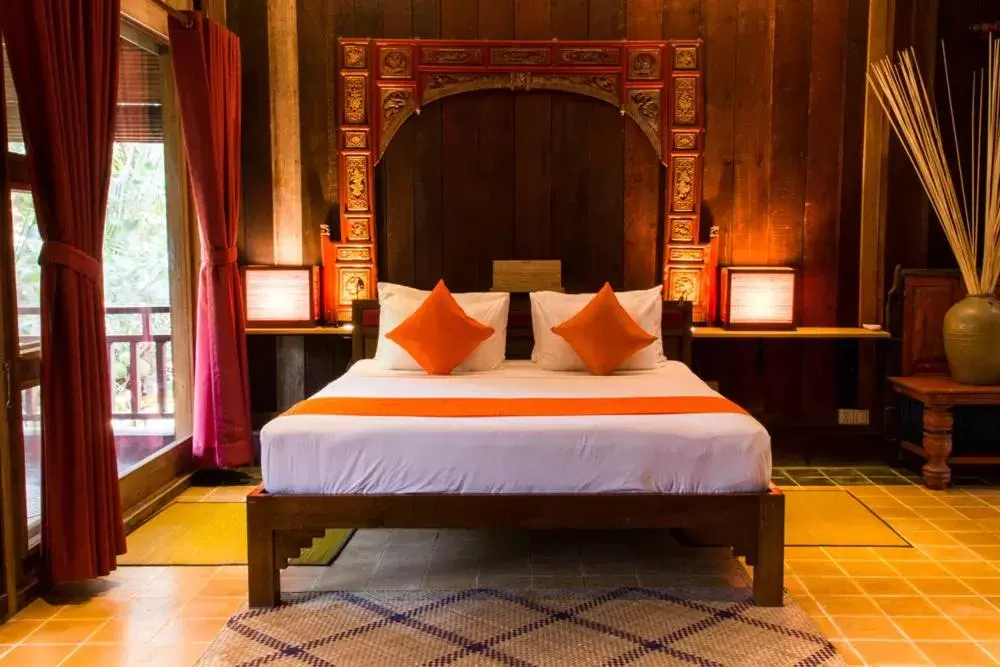 Bedroom, Bed in Maisons Wat Kor