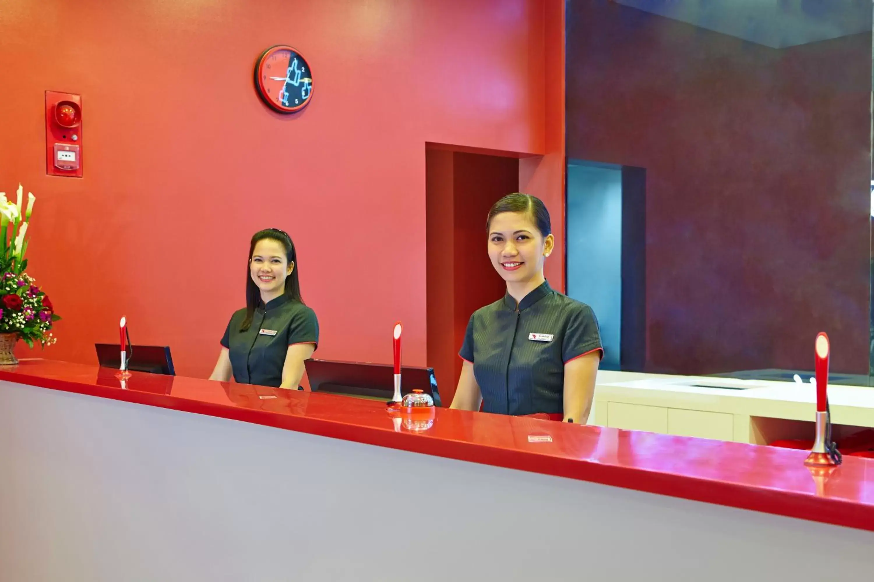 Staff, Lobby/Reception in Red Planet Davao