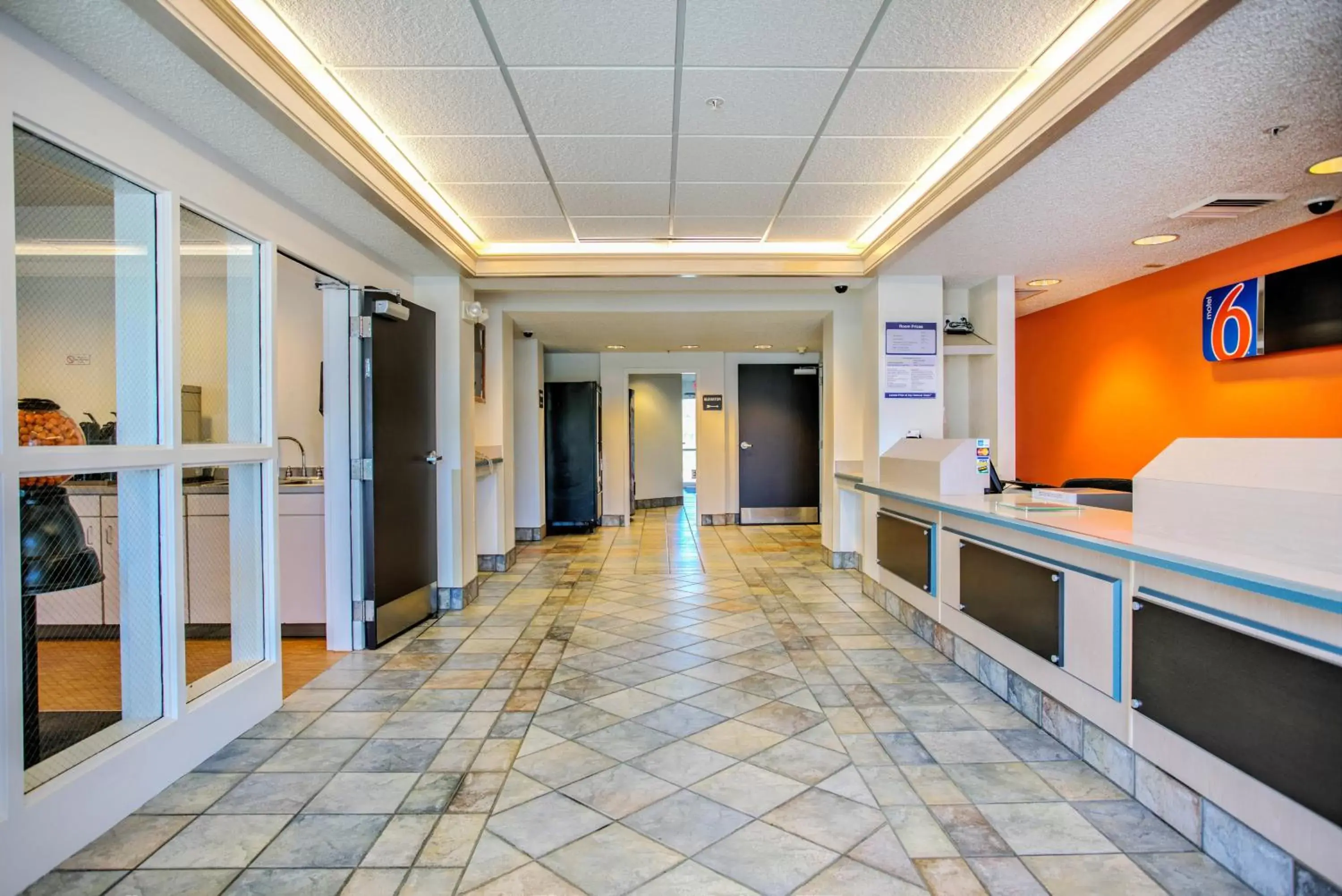 Lobby or reception in Motel 6-Missoula, MT