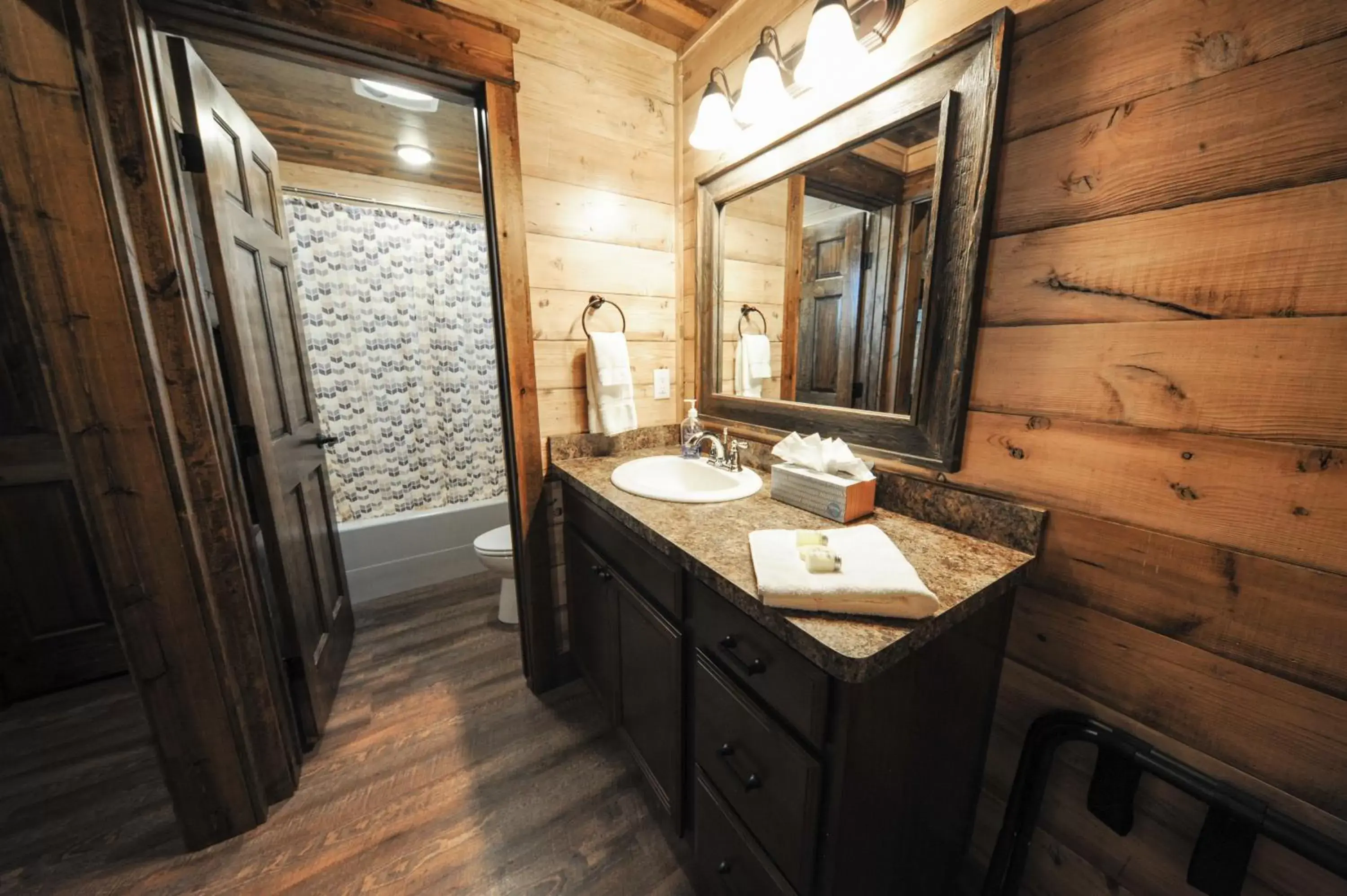Bathroom in Teton Valley Resort