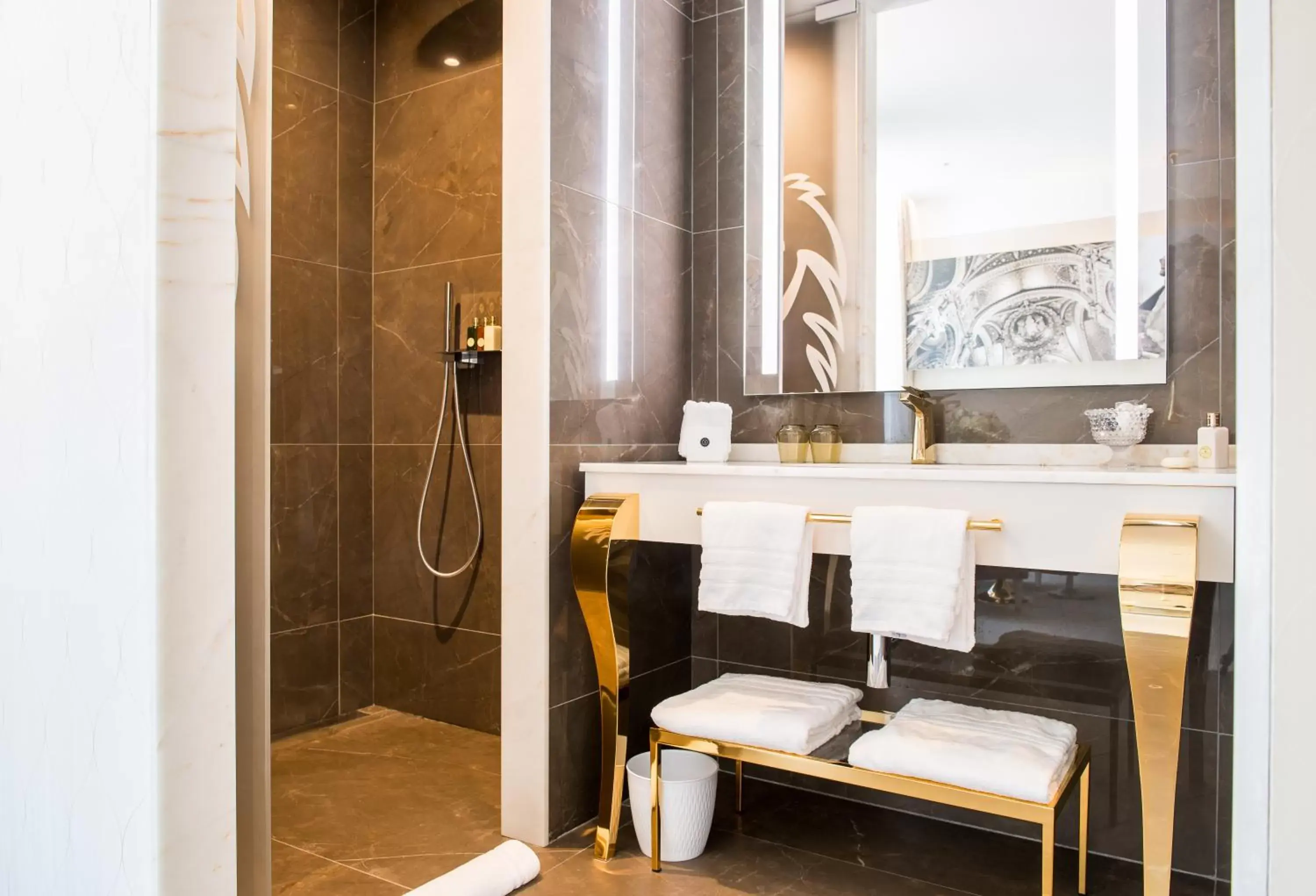 Bathroom in Boscolo Lyon Hotel & Spa